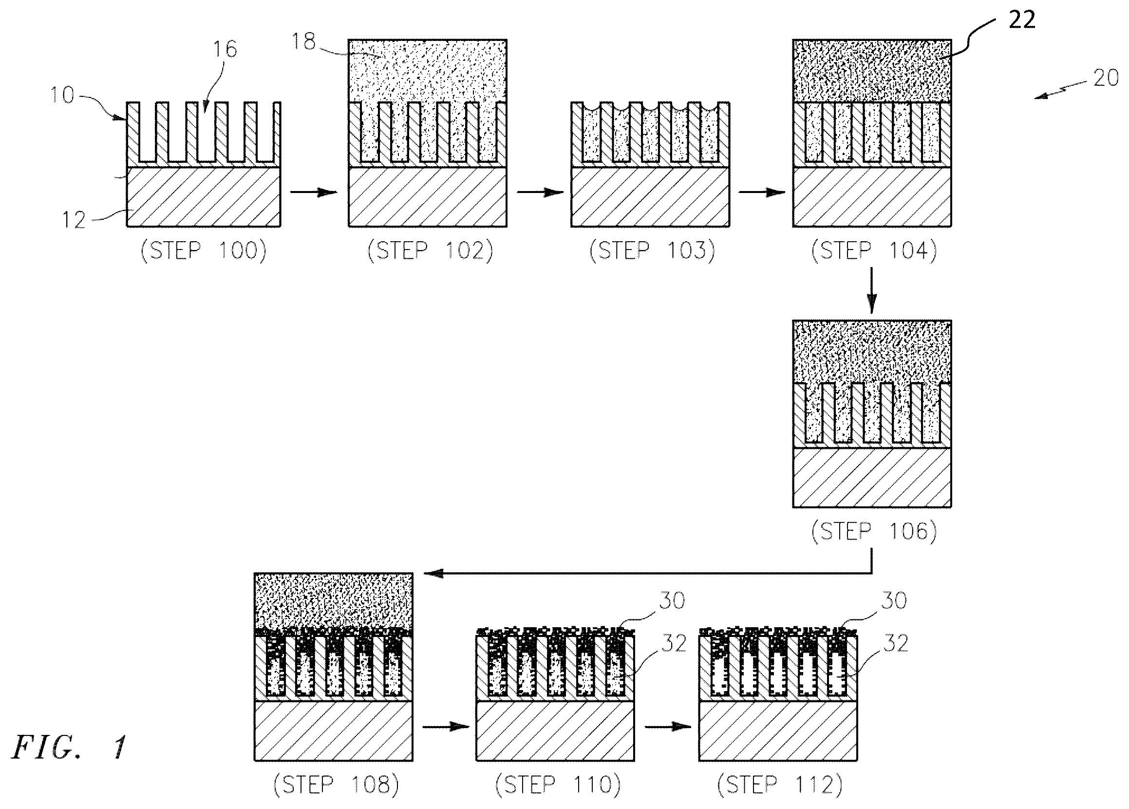Patent US12134829 — Sealing process for an anodized aluminum-alloy surface — Figure 1