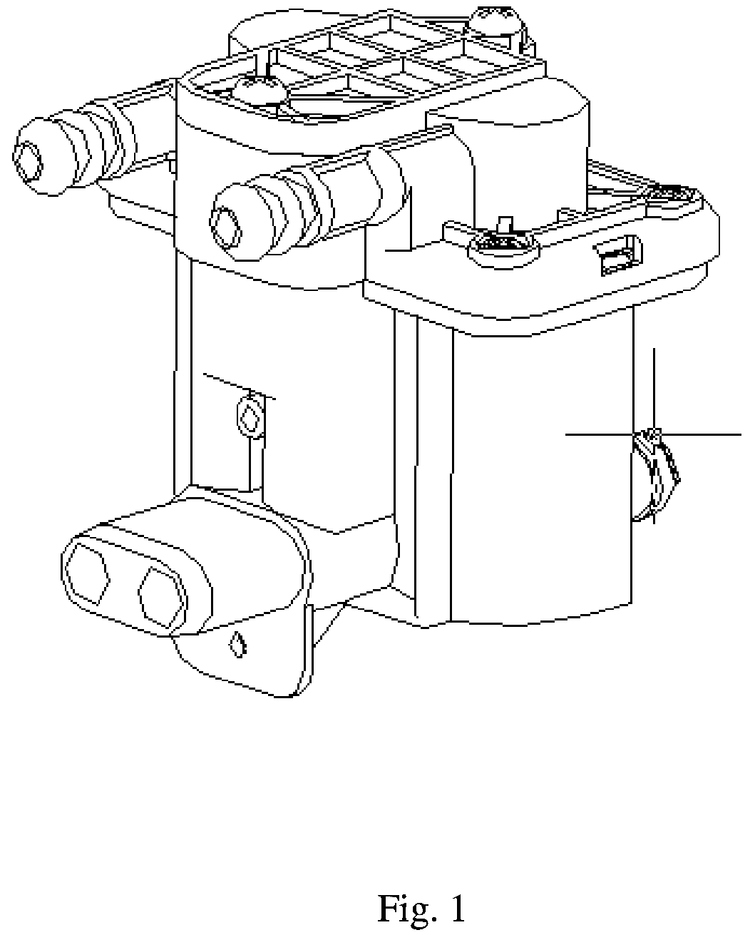 Patent US12134852 — Liquid feeding pump, dispensing system and washing device — Figure 1