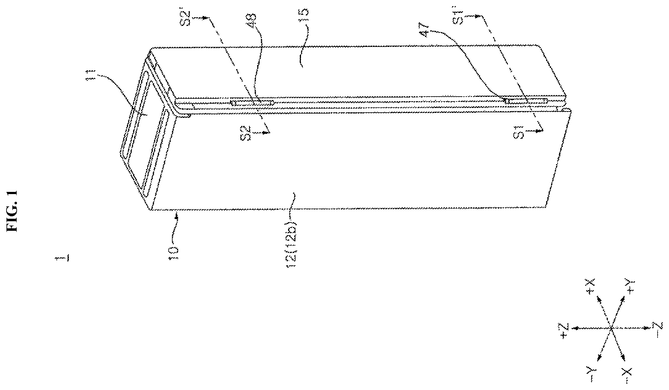 Patent US12134853 — Clothes treatment apparatus — Figure 1