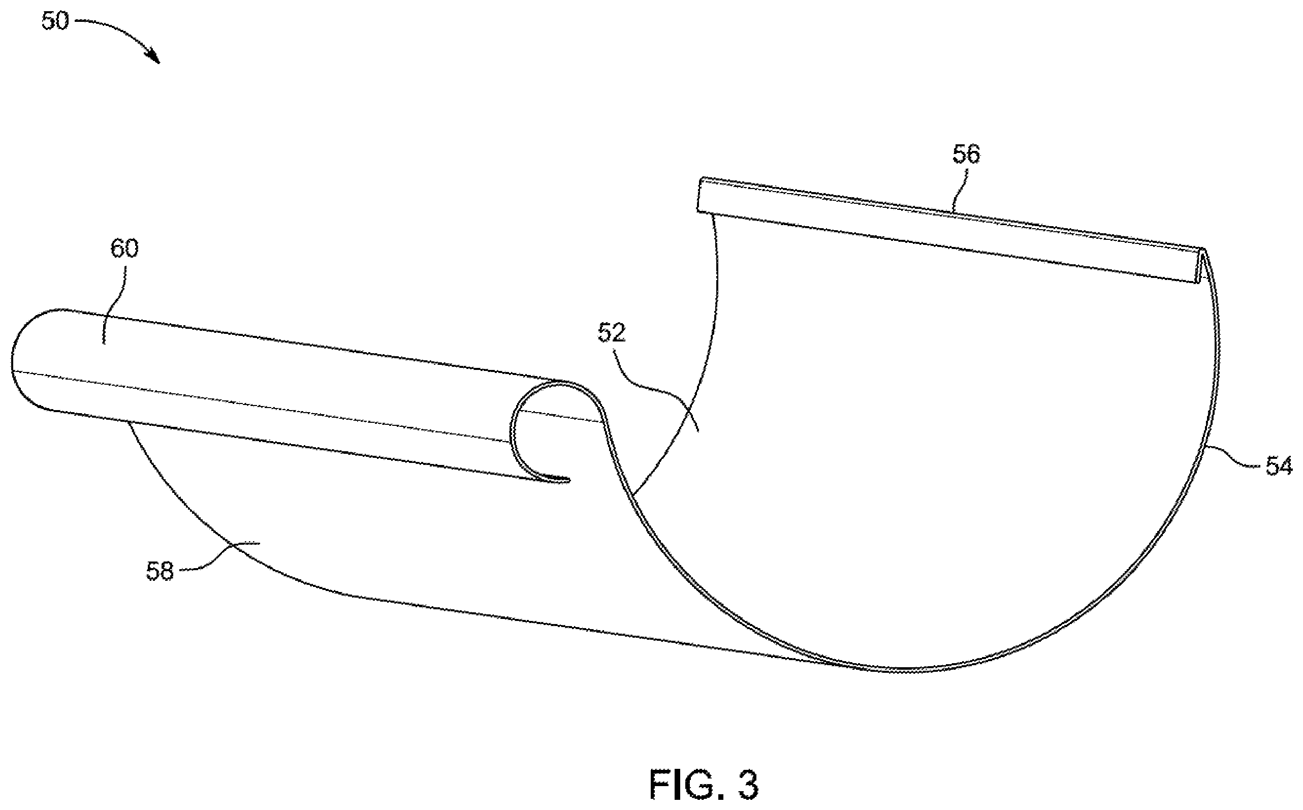Patent US12134897 Figure 3 – Rear receivers for use with systems and methods for modular platforms for gutter guard systems with interchangeable components