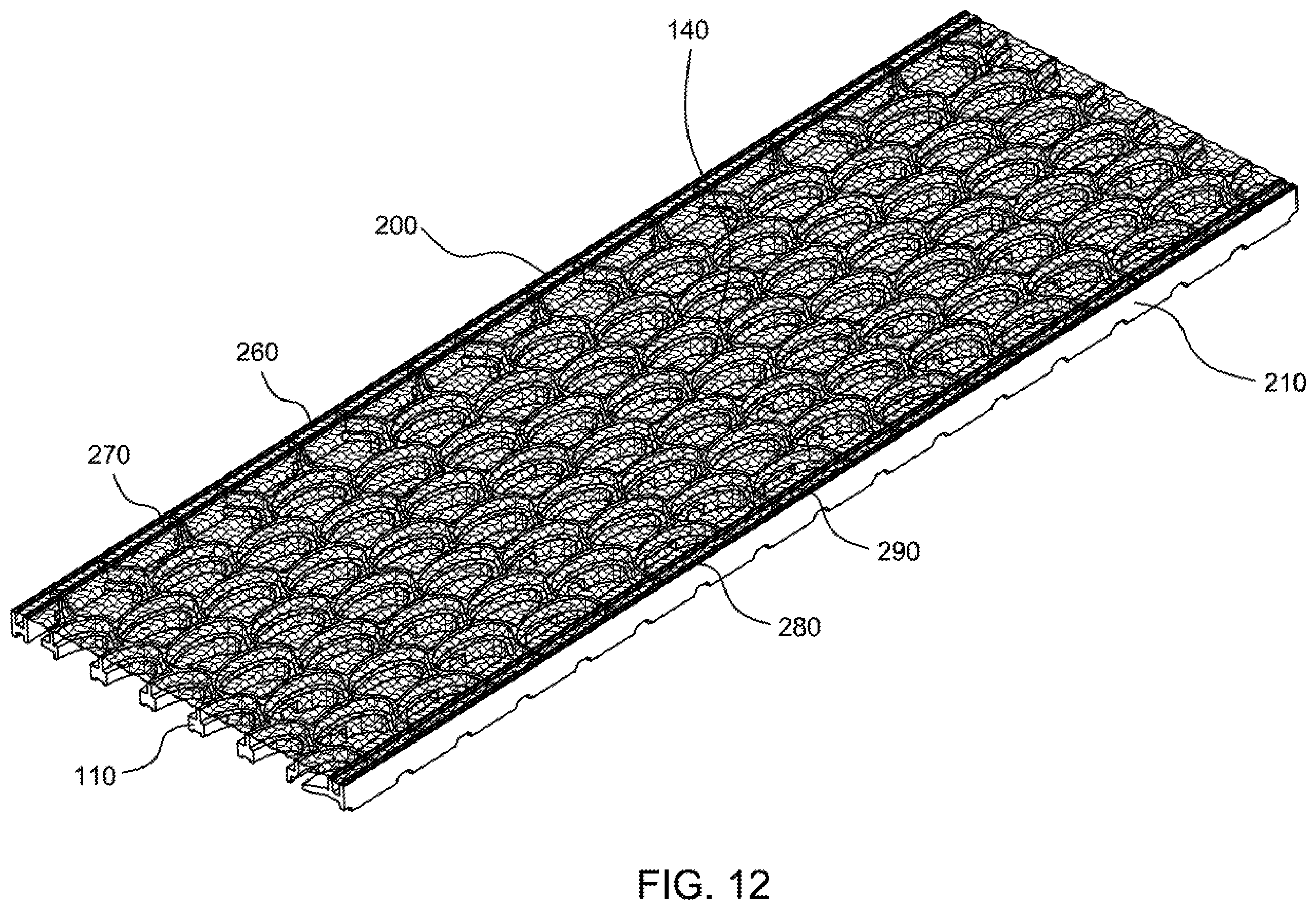 Patent US12134898 Figure 15 – Rear receivers for use with systems and methods for modular platforms for gutter guard systems with interchangeable components