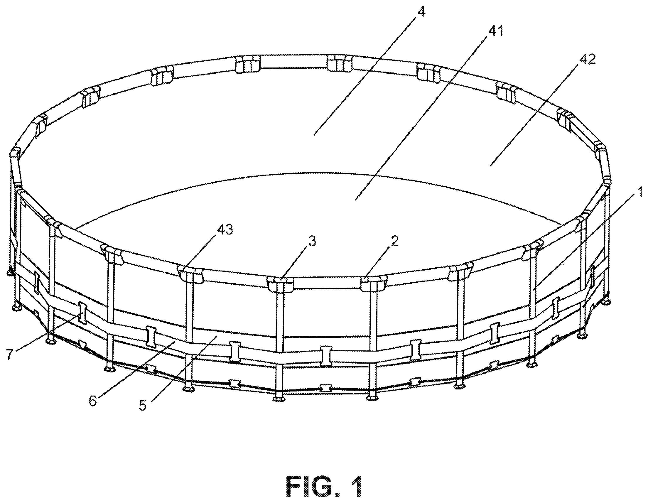 Patent US12134912 — Frame pool — Figure 1