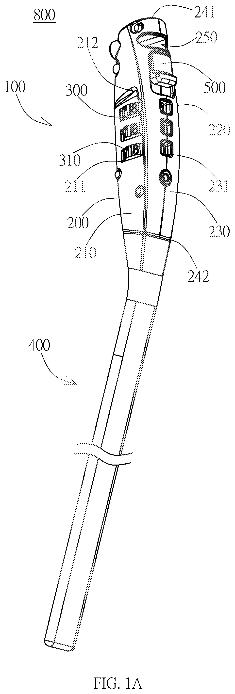 Patent US12134917 Figure 1 – Securing device