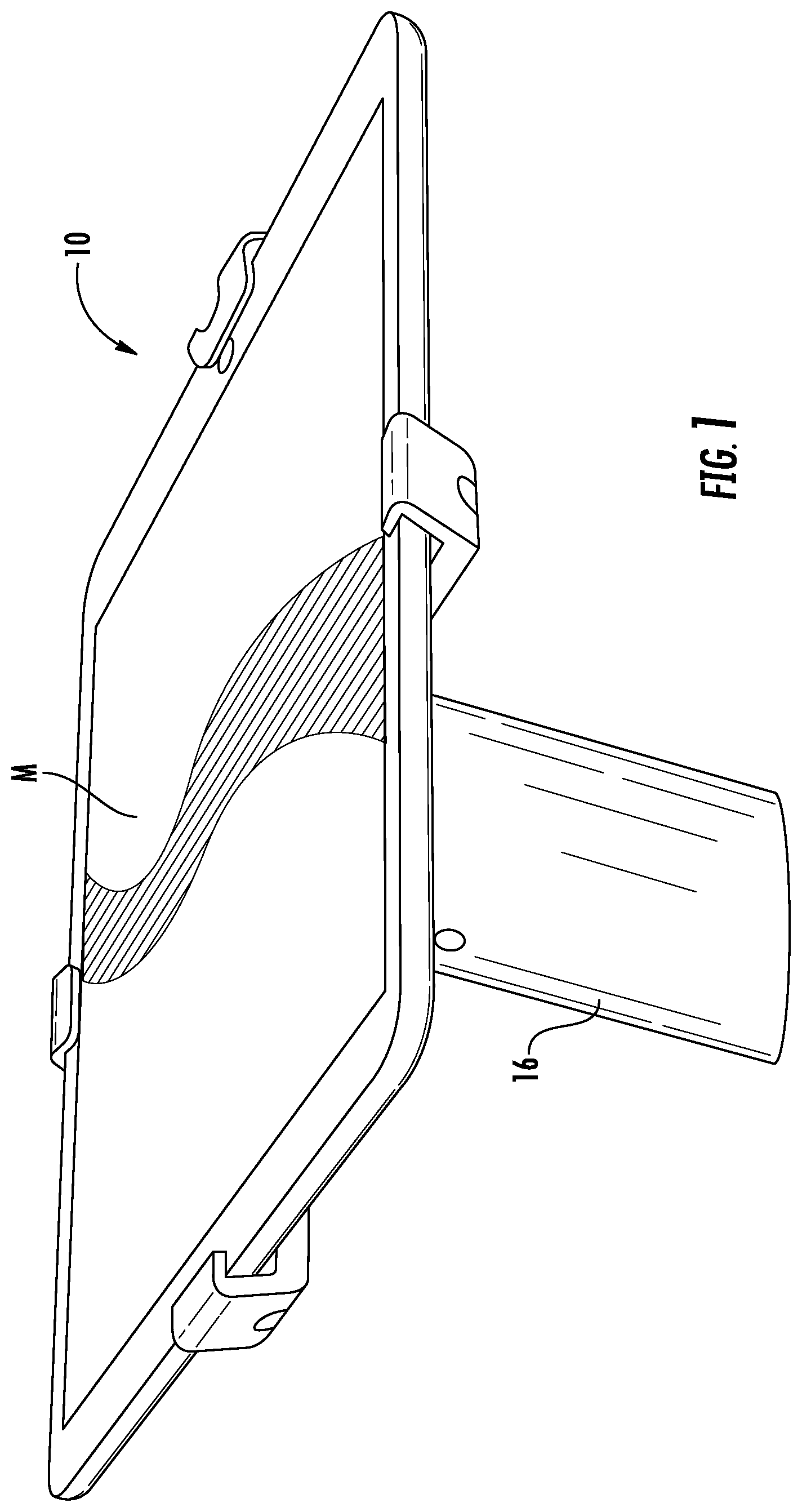 Patent US12134918 — Systems and methods for locking a sensor to a base — Figure 1