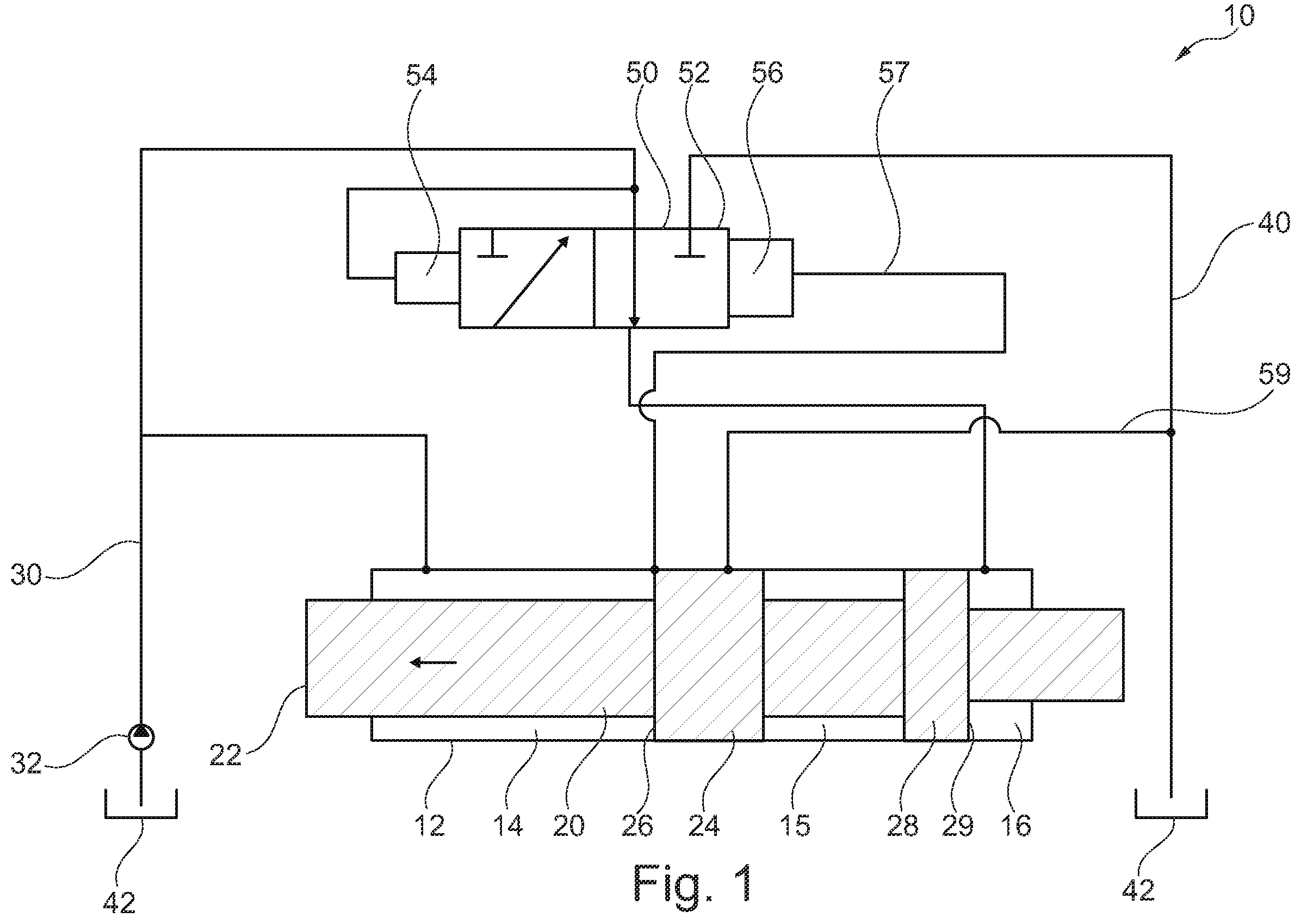 Patent US12134937 Figure 1 – Impact piston device for a impact drill drive