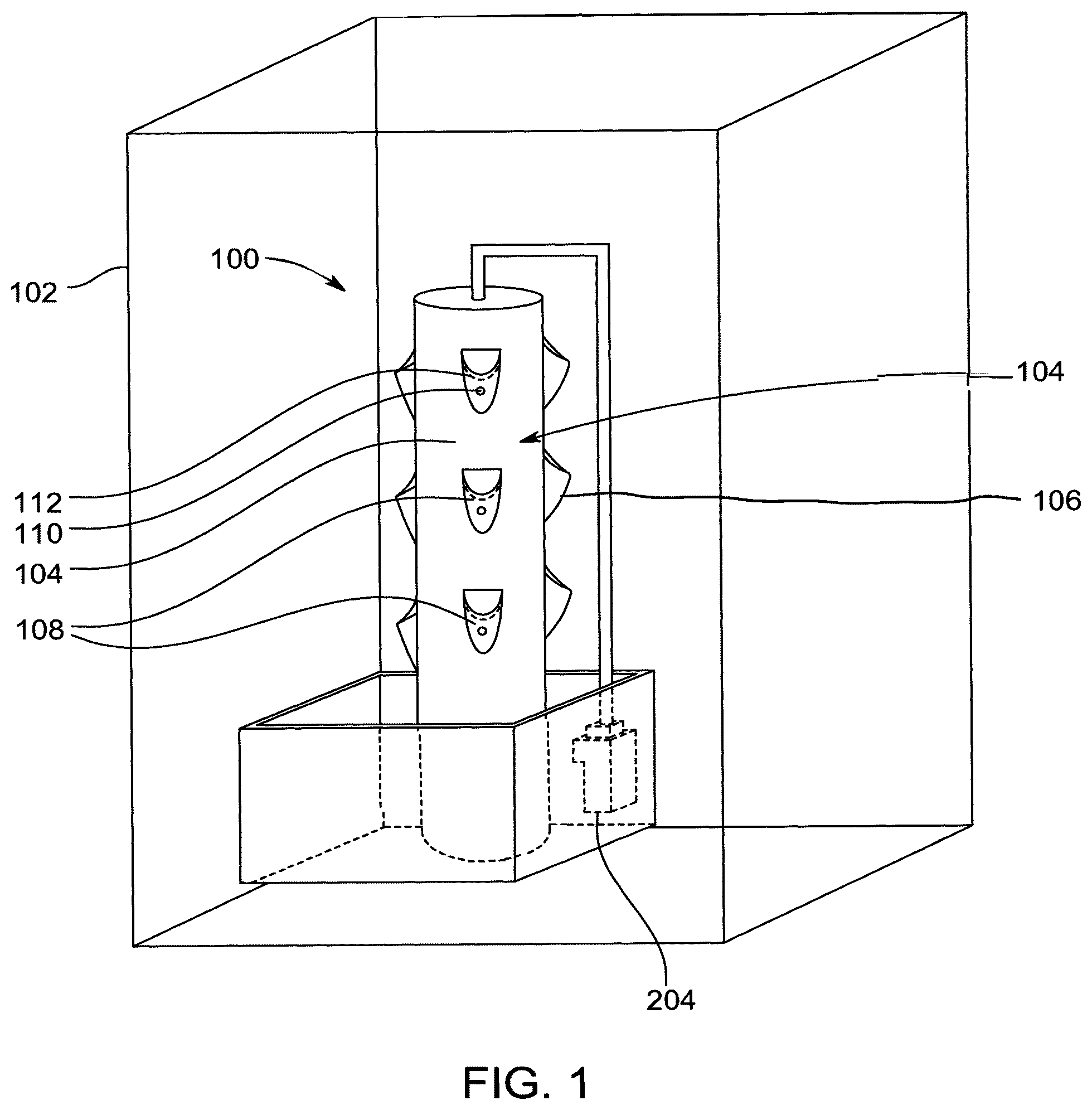 Patent US12137645 — High density farming method — Figure 1