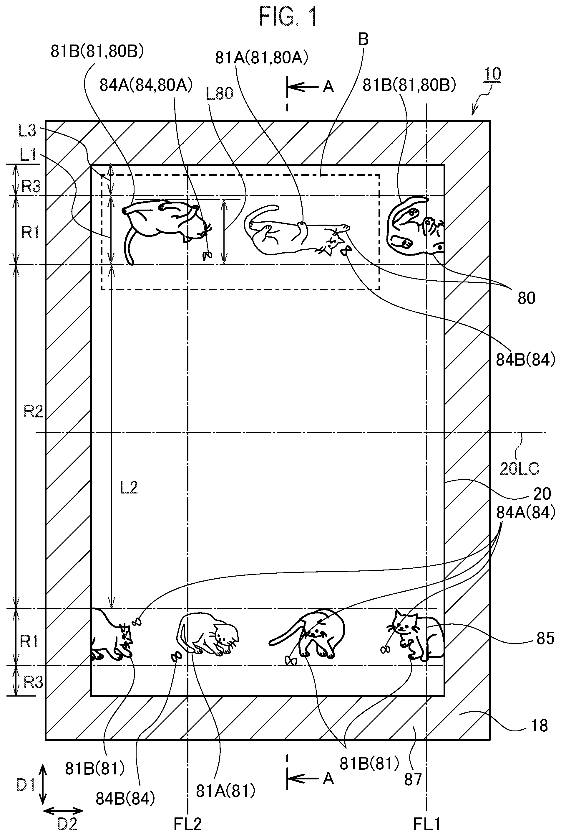 Patent US12137668 — Pet absorbent sheet — Figure 1