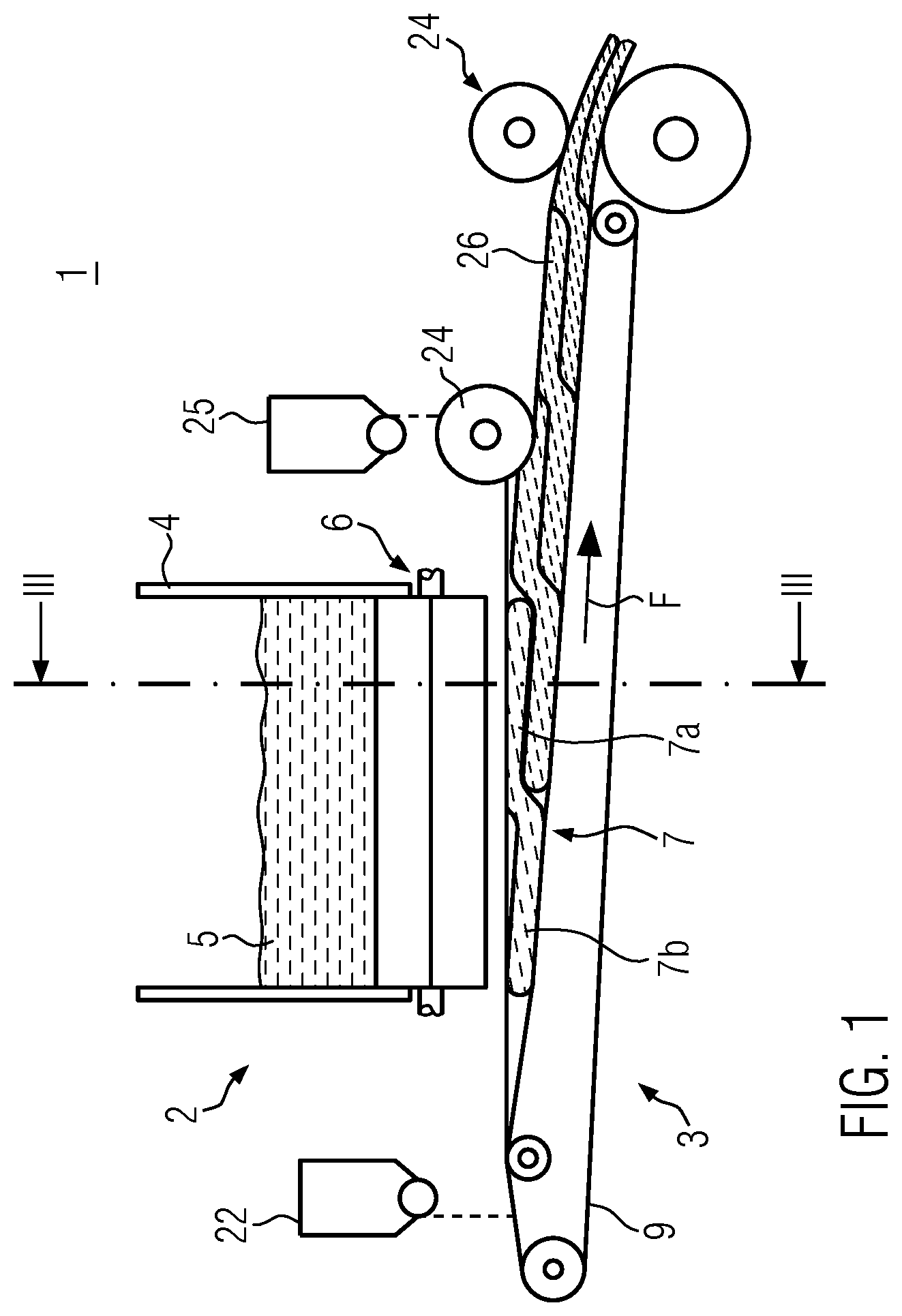Patent US12137694 Figure 1 – Dough portioning device