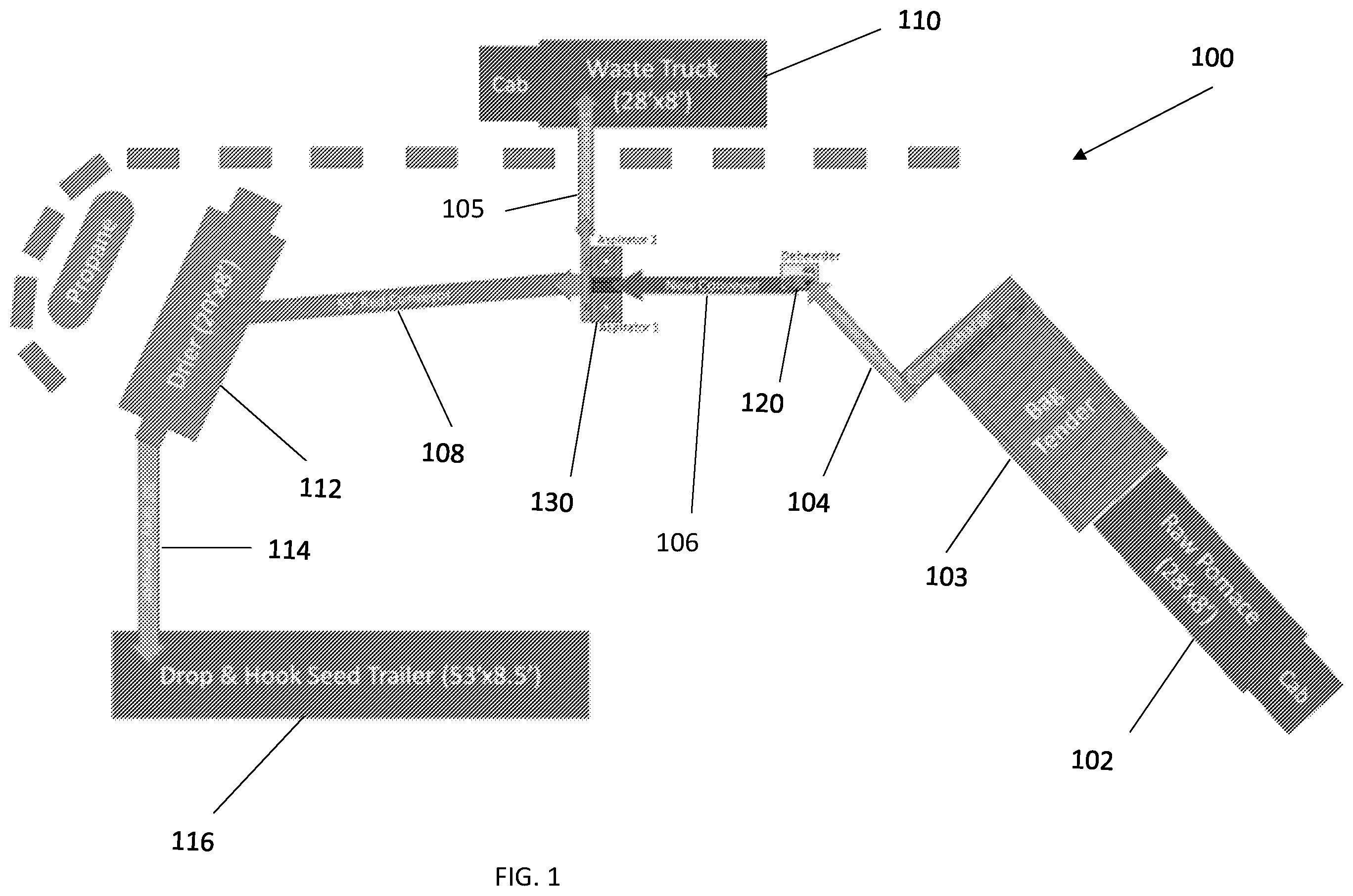 Patent US12137721 — Processing pomace from grape crush to harvest grape seeds — Figure 1