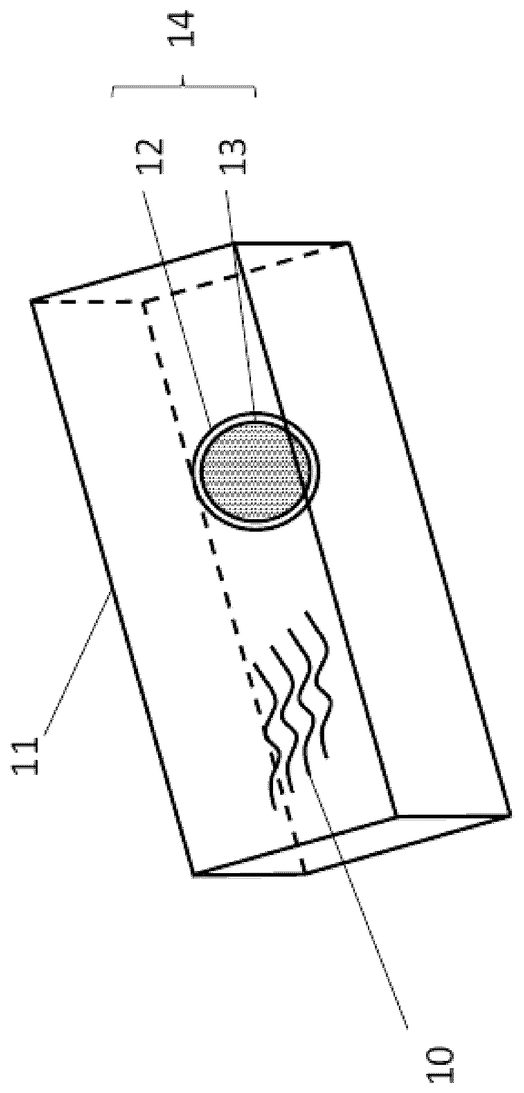 Patent US12137725 Figure 1 – Pouched smokeless oral product comprising at least one flavour capsule