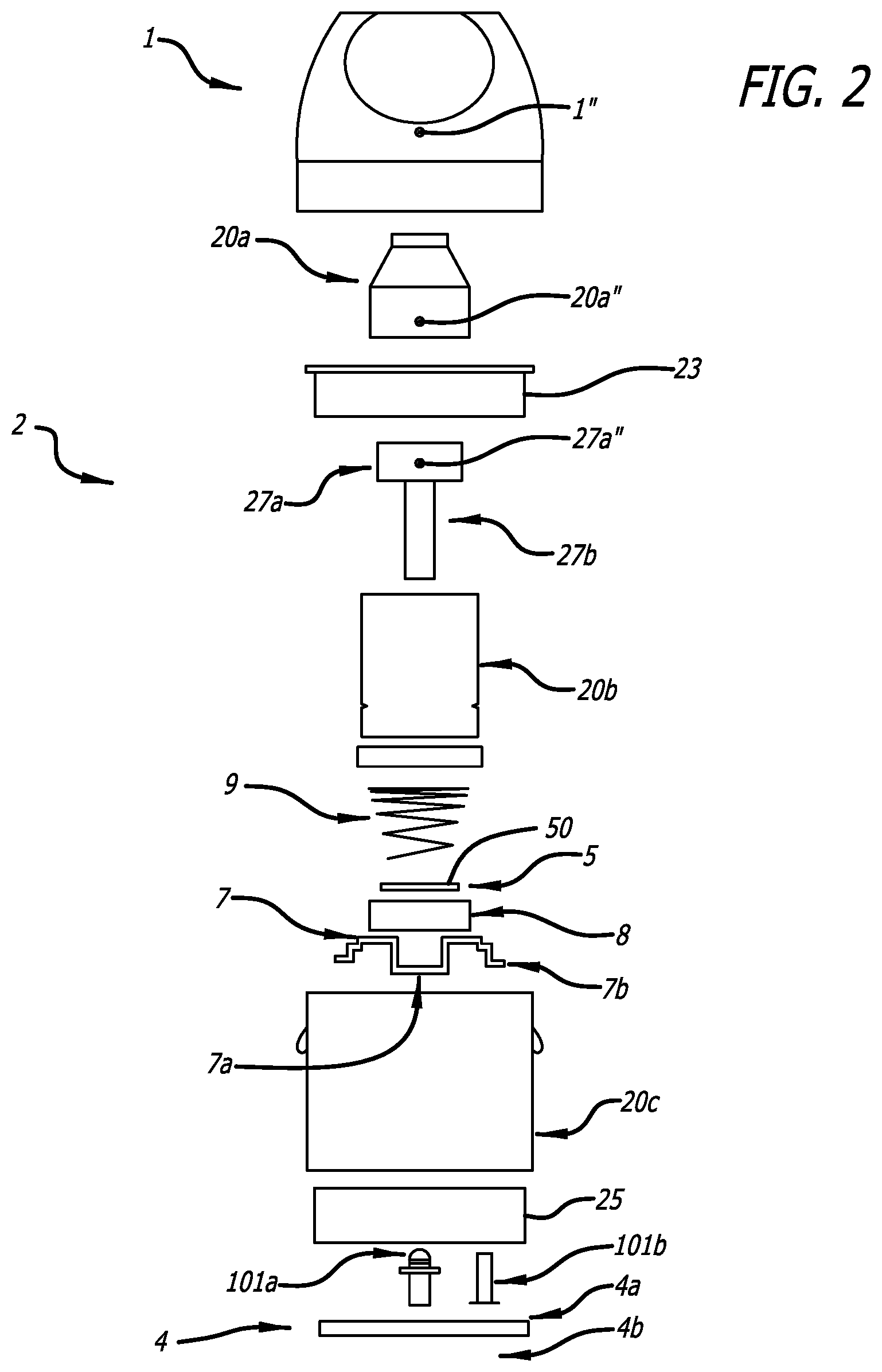 Patent US12137733 Figure 2 – Hookah device