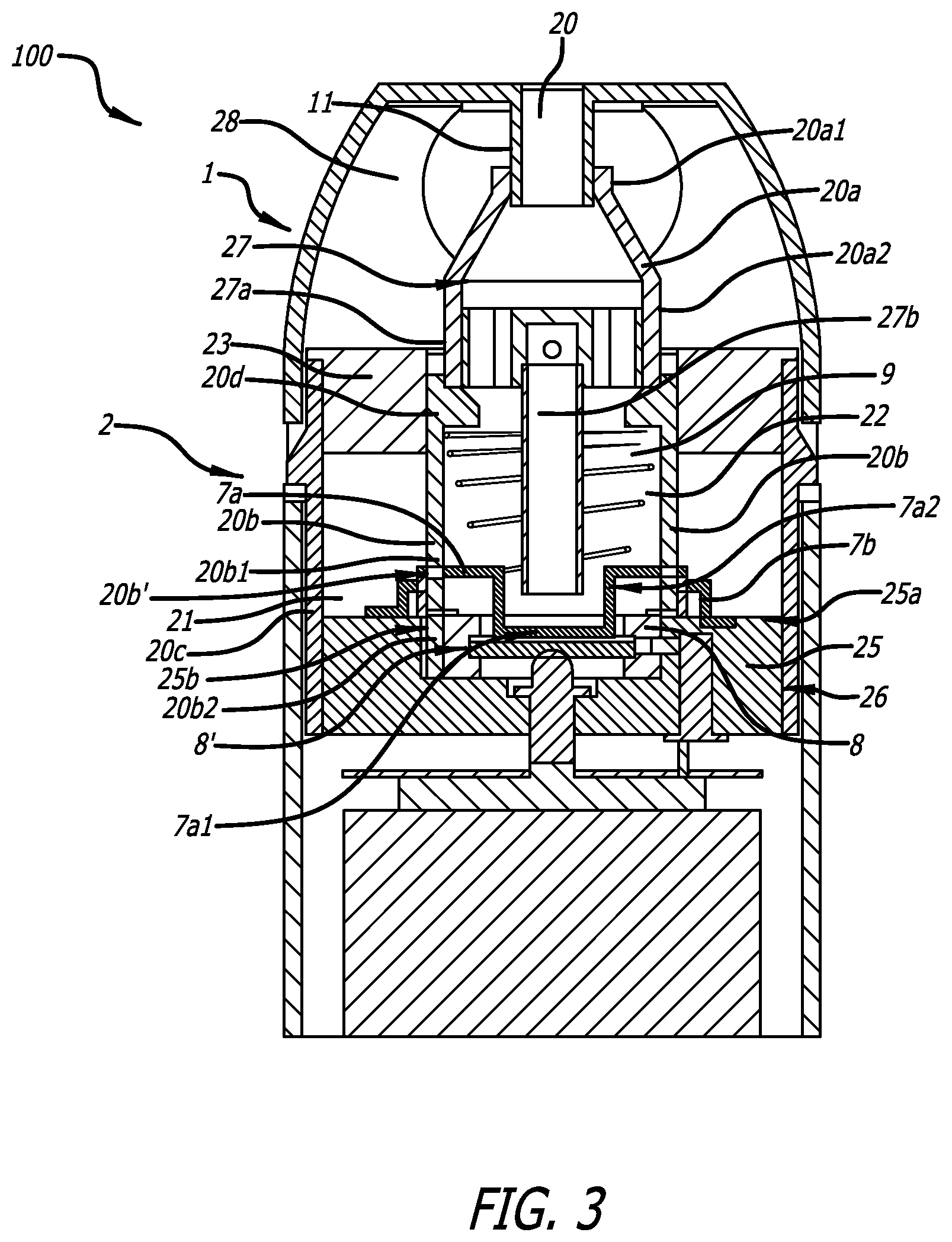 Patent US12137733 Figure 3 – Hookah device