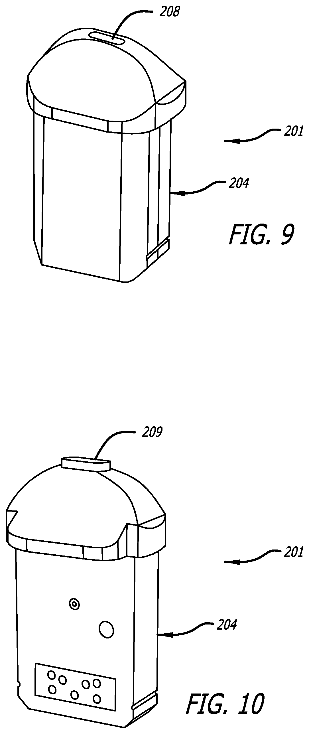 Patent US12137733 Figure 9 – Hookah device