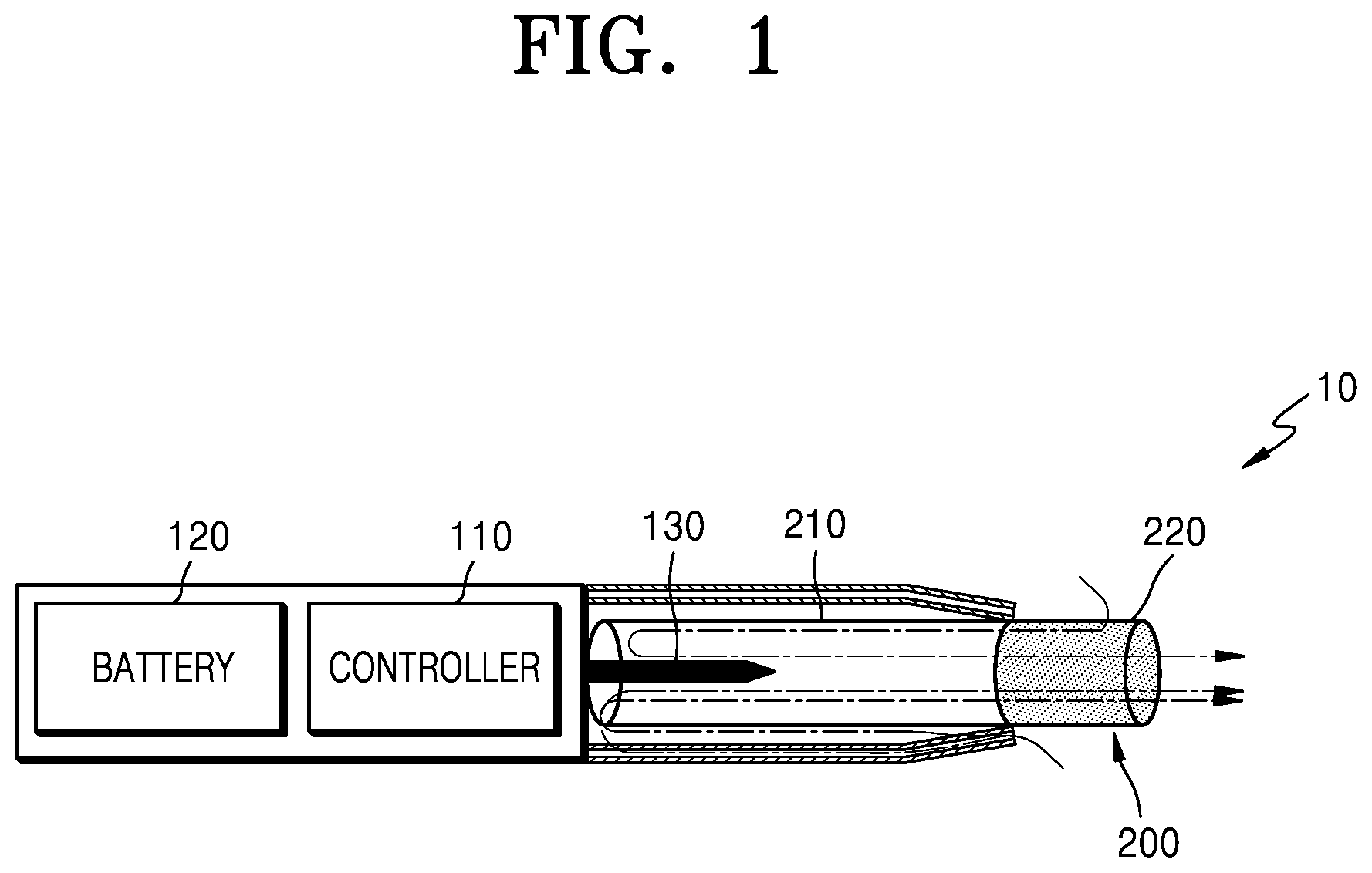 Patent US12137748 — Method for controlling temperature of heater and aerosol generating device performing same method — Figure 1
