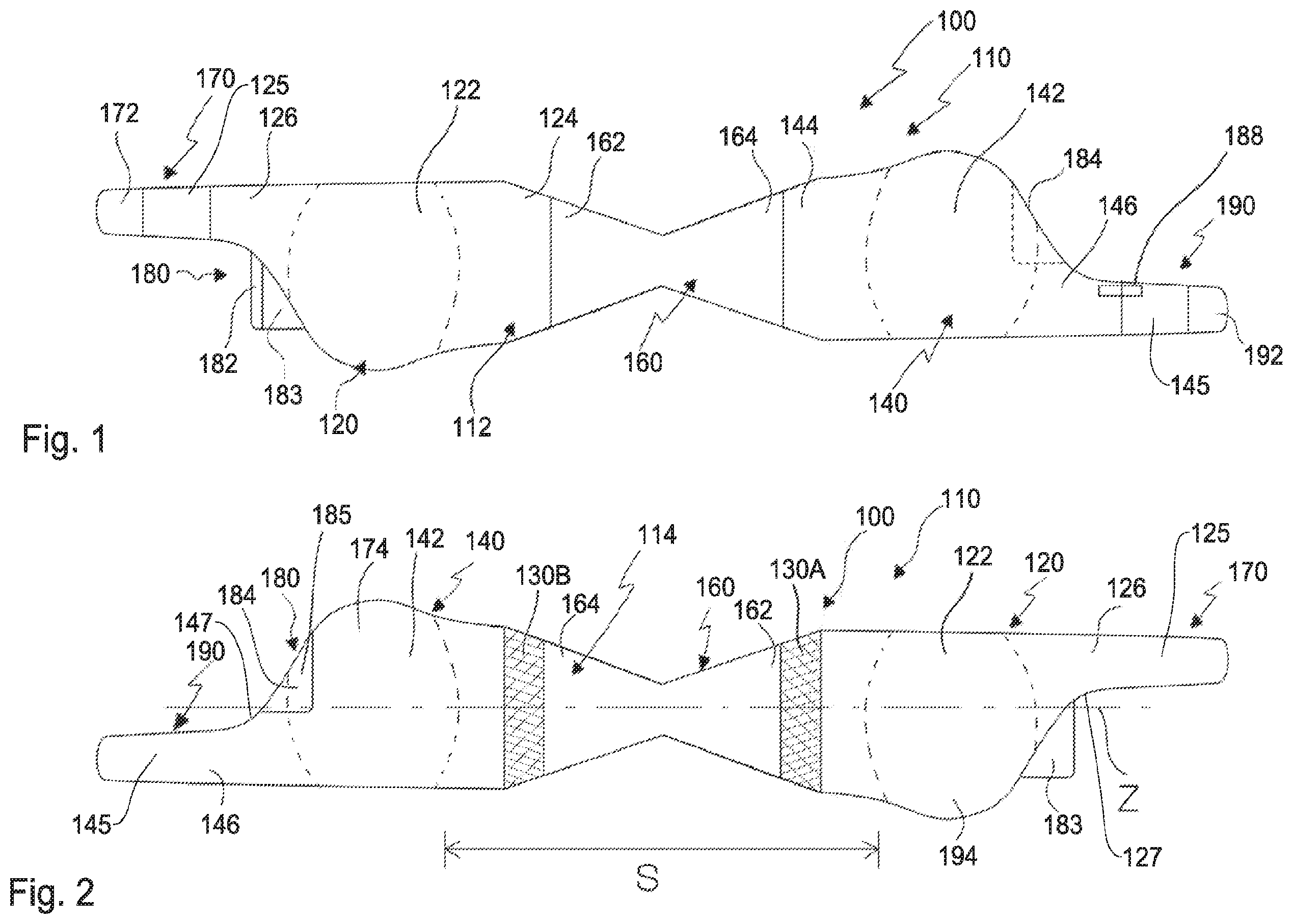 Patent US12137754 Figure 1 – Support for body portion