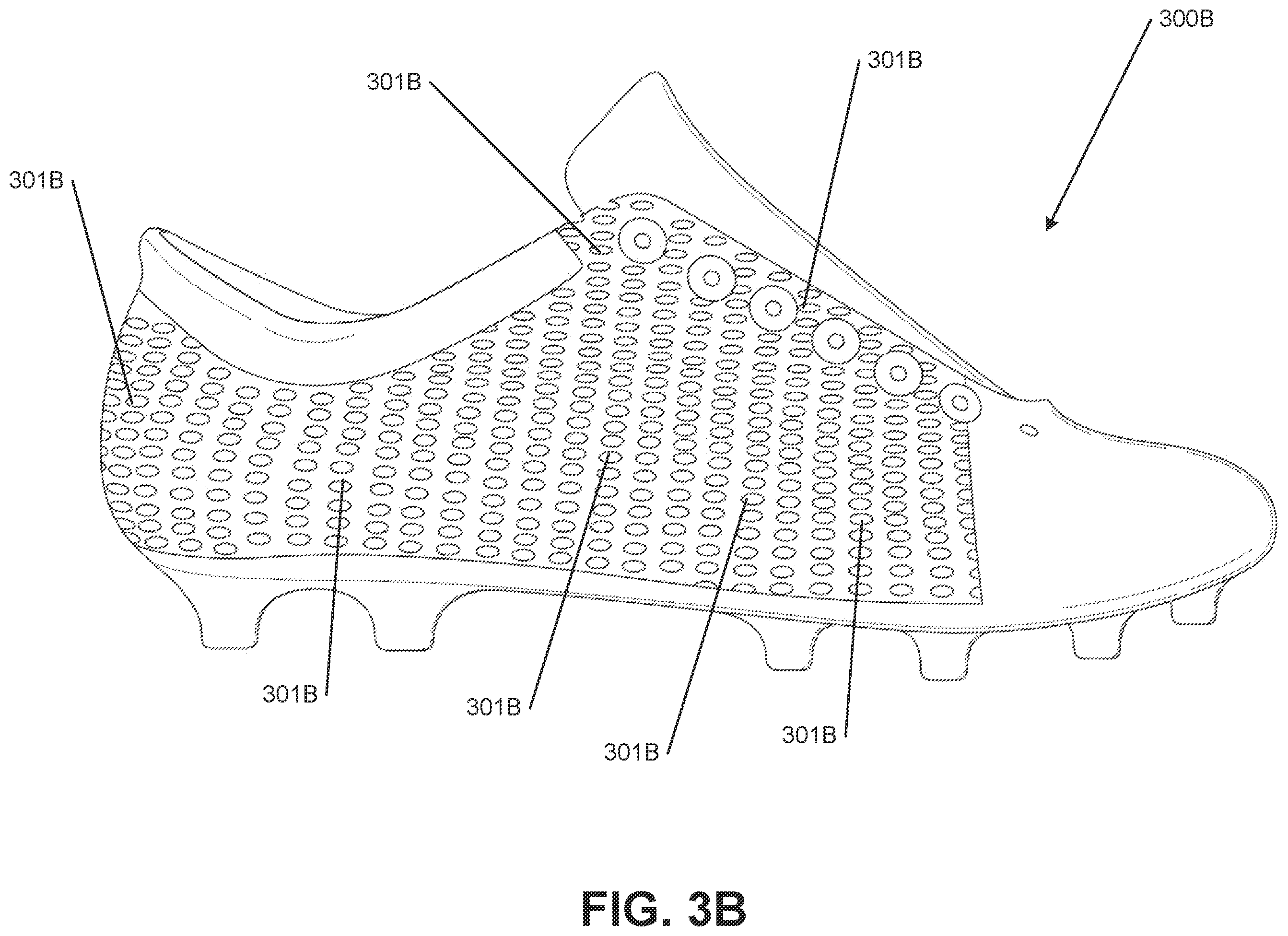 Patent US12137775 Figure 11 – Sole structures and articles of footwear having separate outsole and midsole components