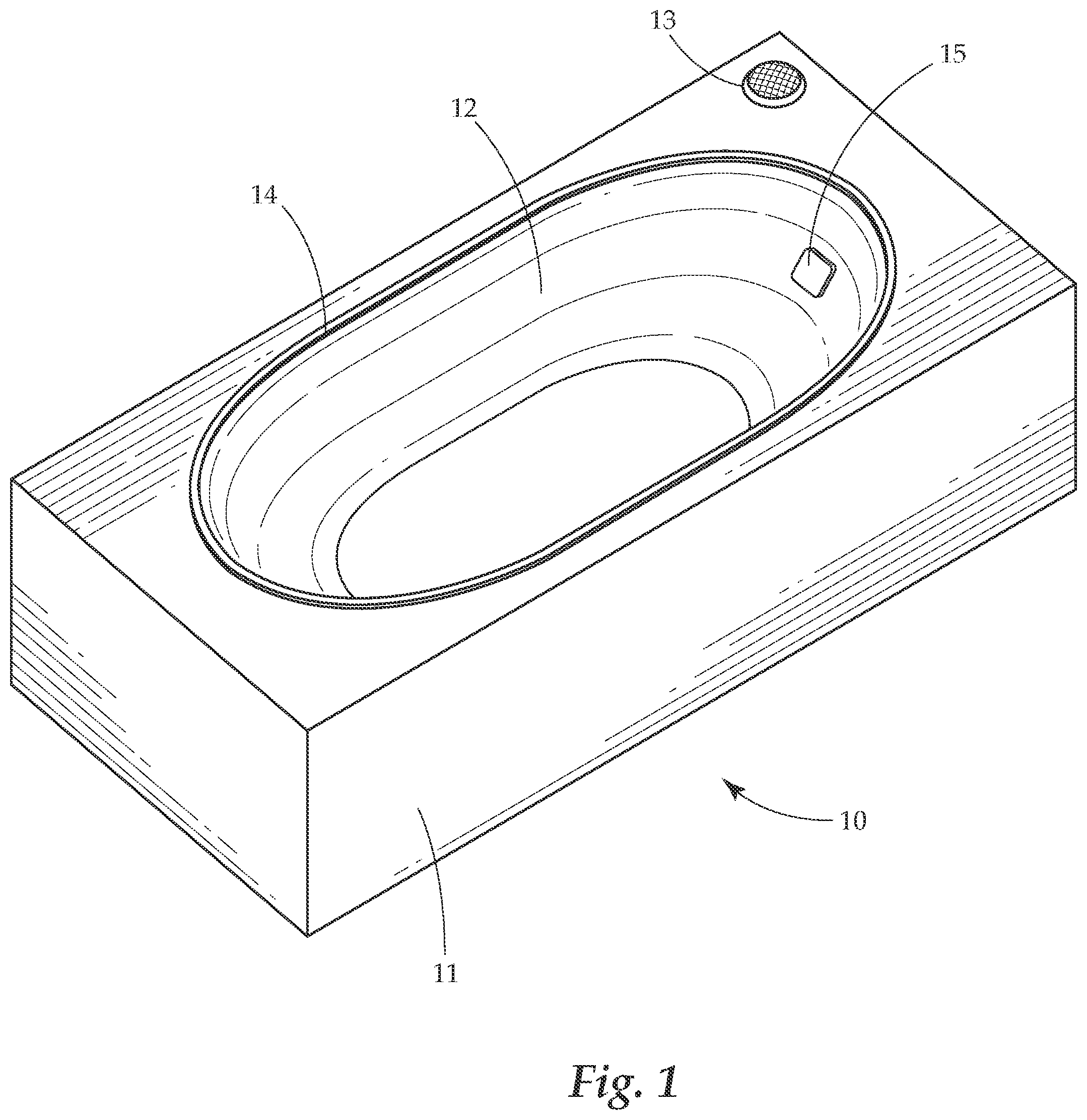 Patent US12137781 — Glasses holder — Figure 1