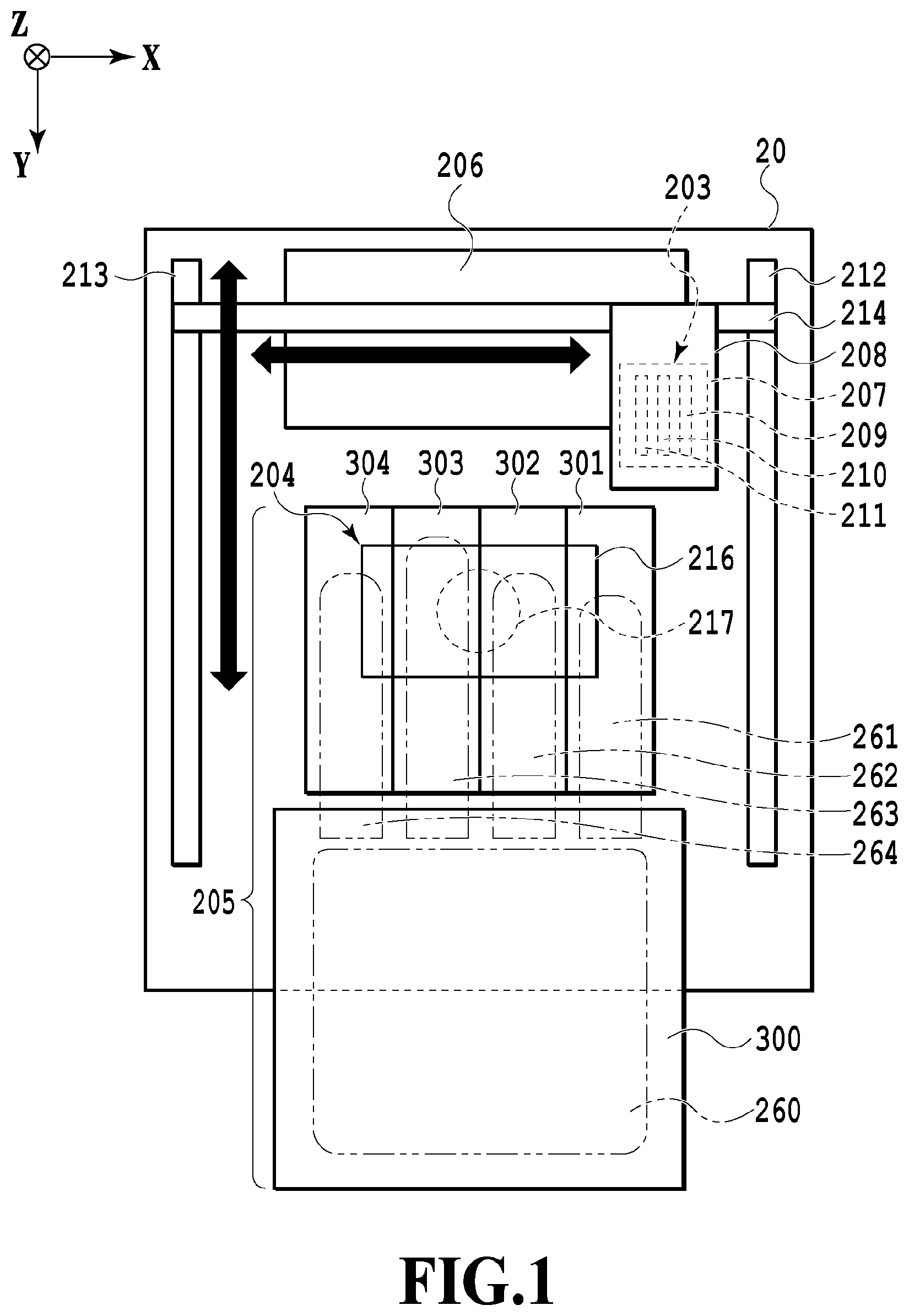 Patent US12137789 — Printing apparatus and controlling method — Figure 1
