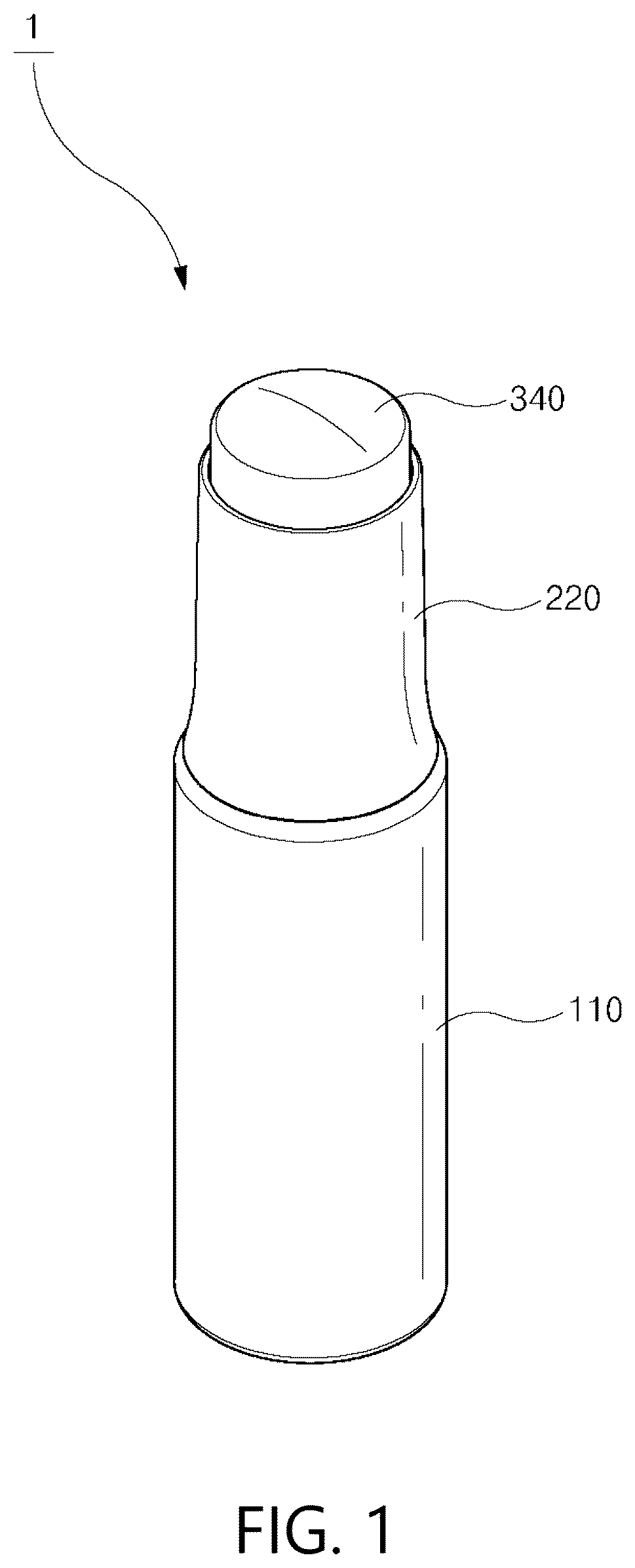 Patent US12137790 — Cosmetic auto dropper — Figure 1