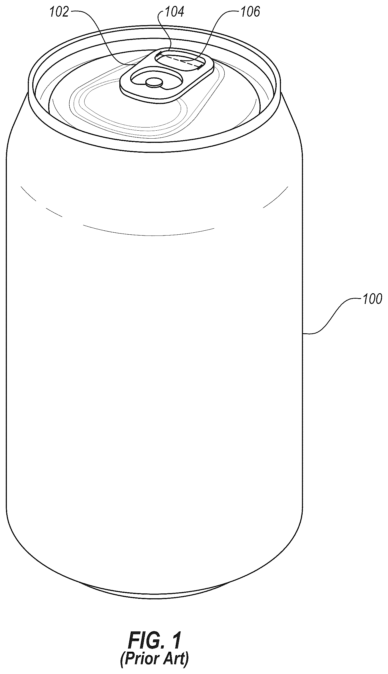 Patent US12137796 — Stringer for retaining empty beverage cans — Figure 1