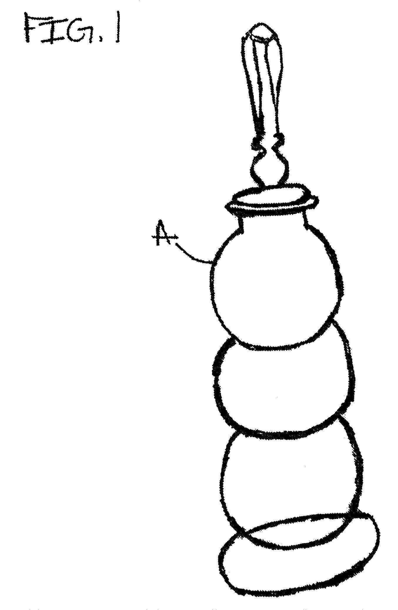 Patent US12137799 — Brush easy — Figure 1
