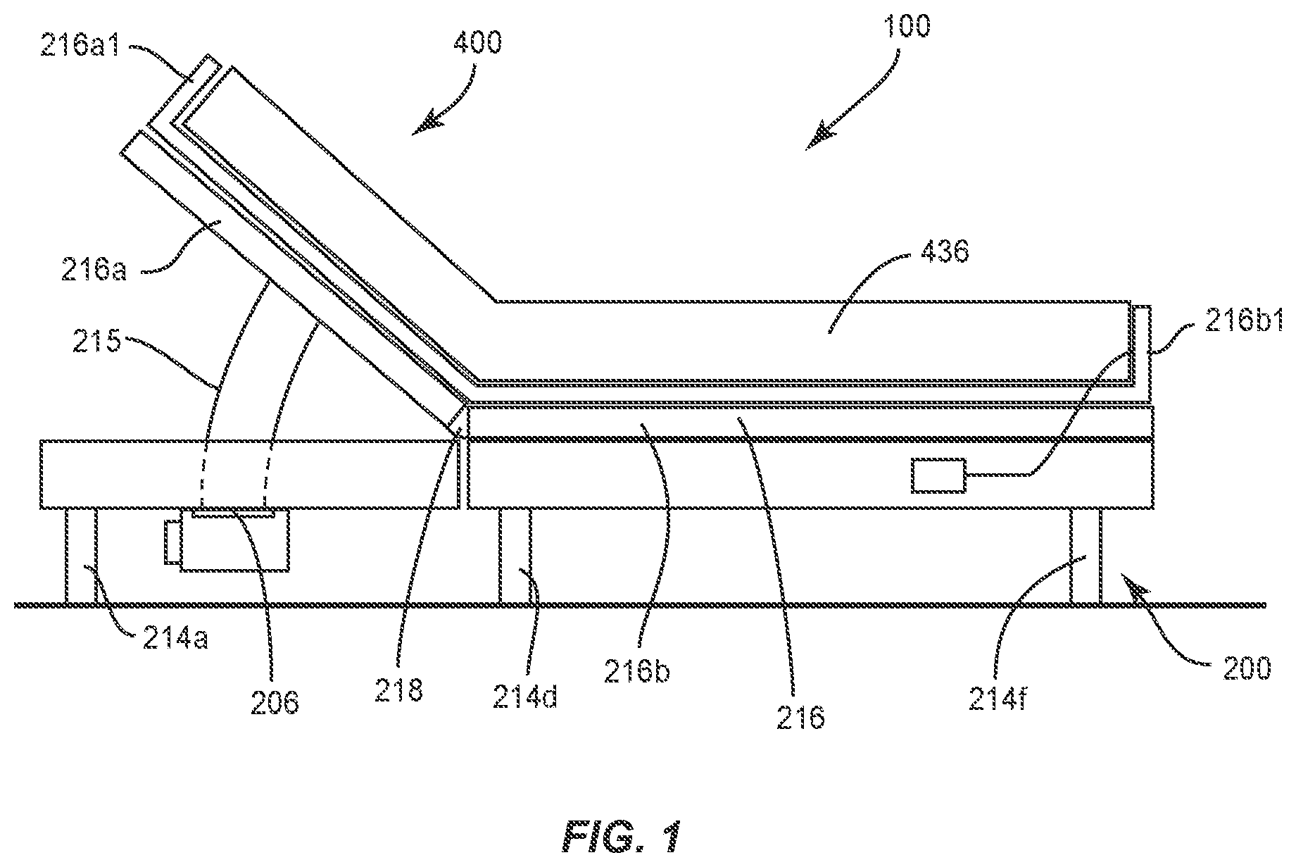 Patent US12137810 Figure 1 – Bedding system, kit and method