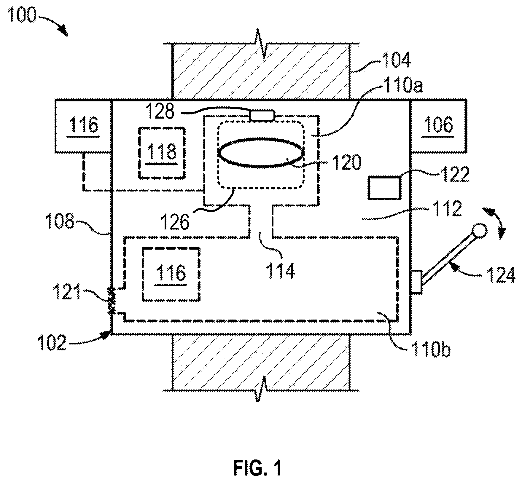 Patent US12137826 — Glove cartidge assemblies for touchless glove application systems — Figure 1