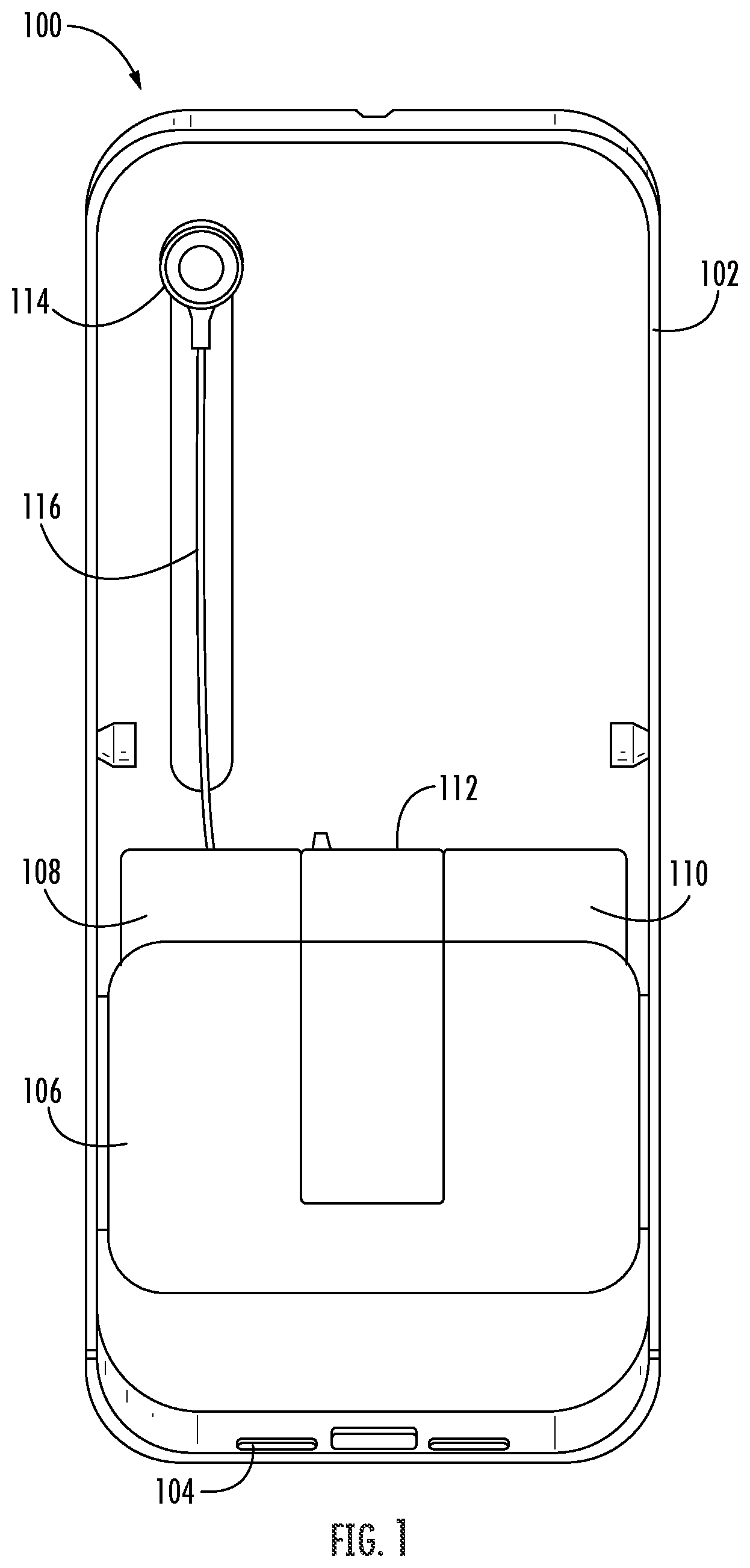 Patent US12137850 — Water delivery integrated shower seat — Figure 1