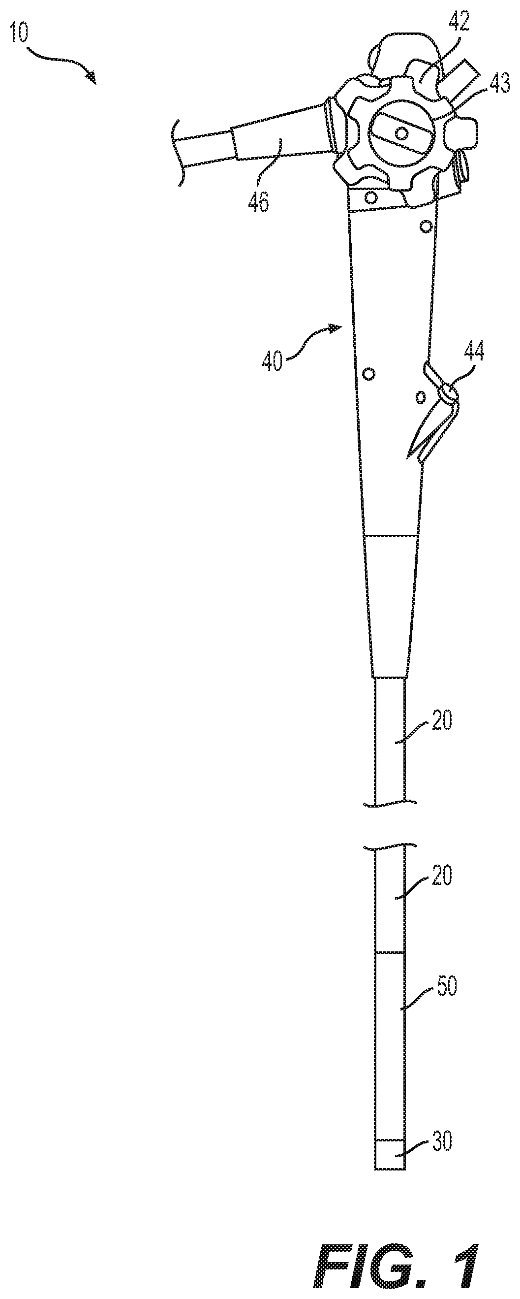 Patent US12137888 — Fastening device and related methods of use — Figure 1