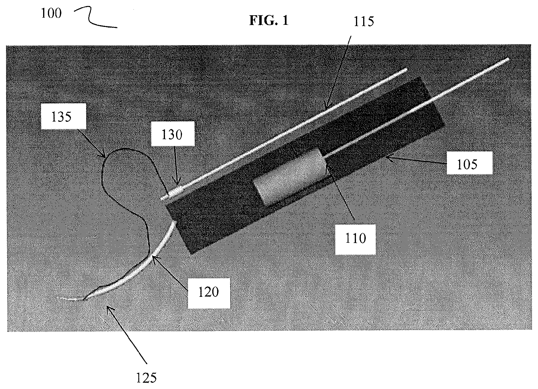 Patent US12137896 — Suturing apparatus with knotting tube using autotransfer and method thereof — Figure 1