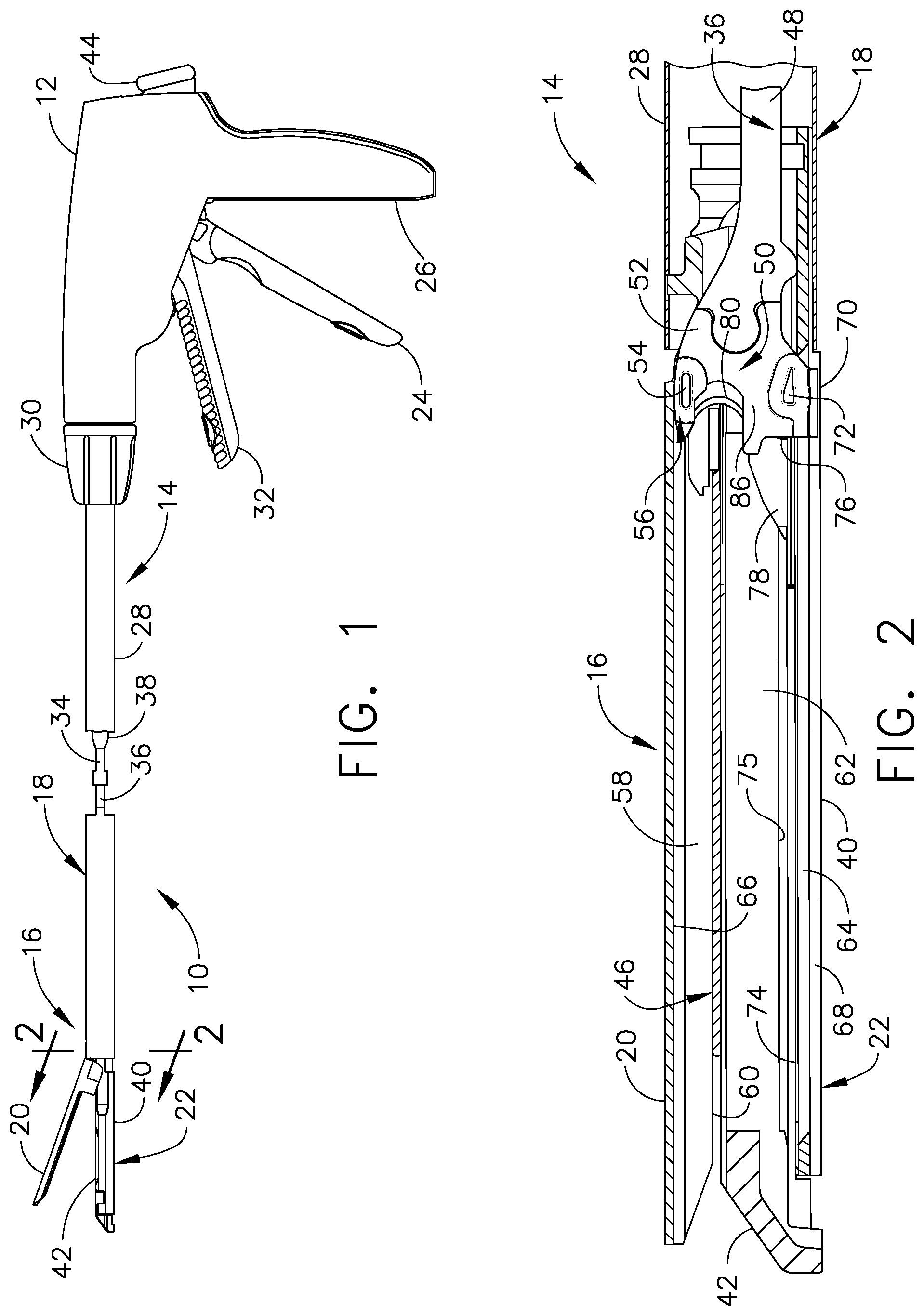 Patent US12137901 Figure 1 – Surgical staples having compressible or crushable members for securing tissue therein and stapling instruments for deploying the same