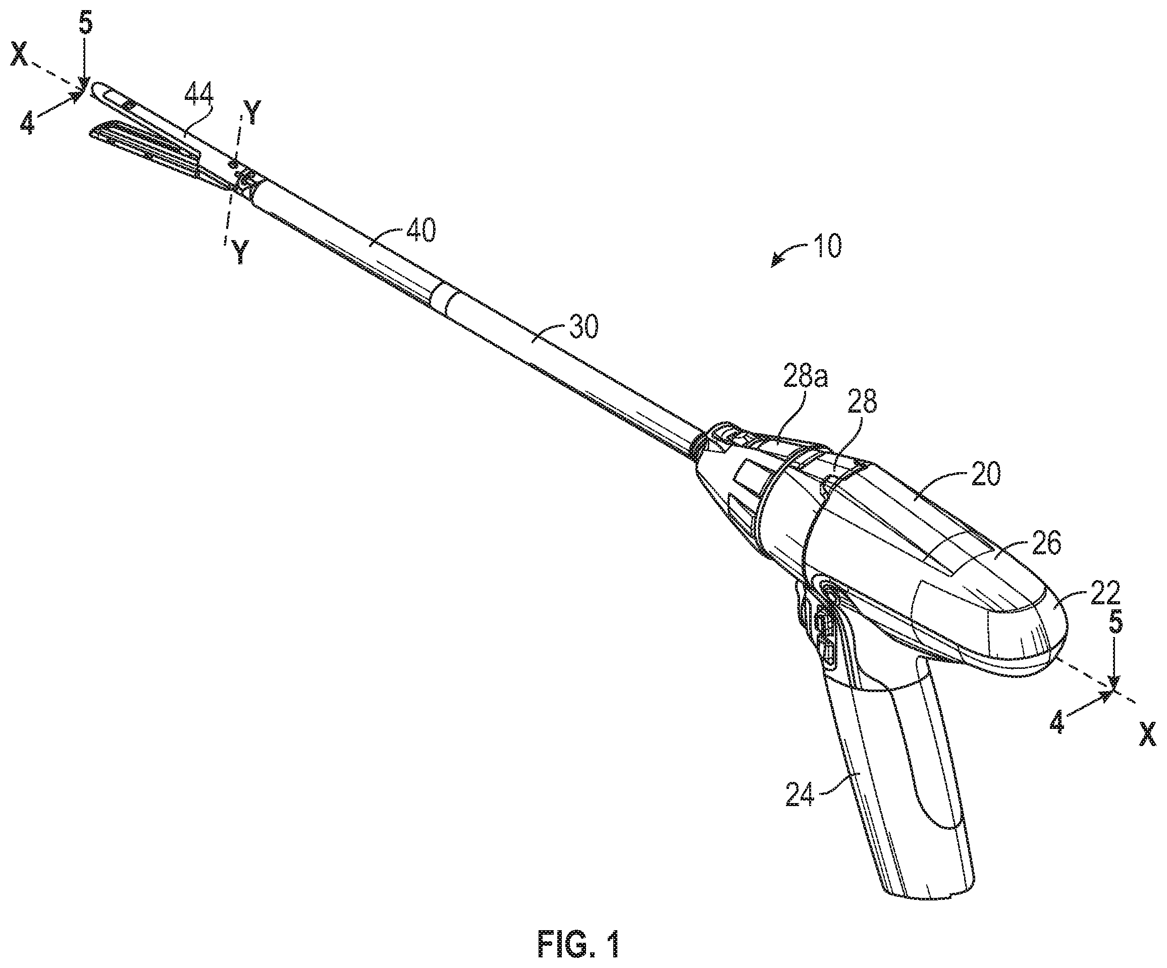 Patent US12137902 — Adaptive anti-twitch algorithm for powered surgical devices — Figure 1