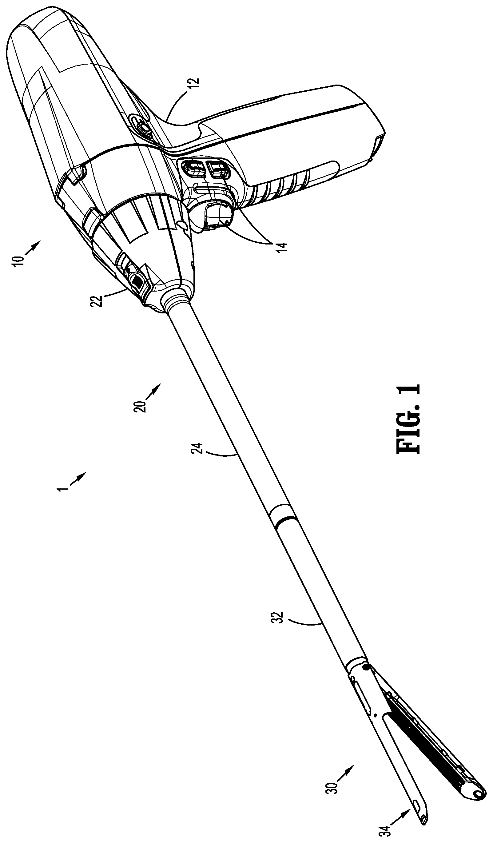 Patent US12137908 — Anvil buttress loading system for surgical stapling apparatus — Figure 1