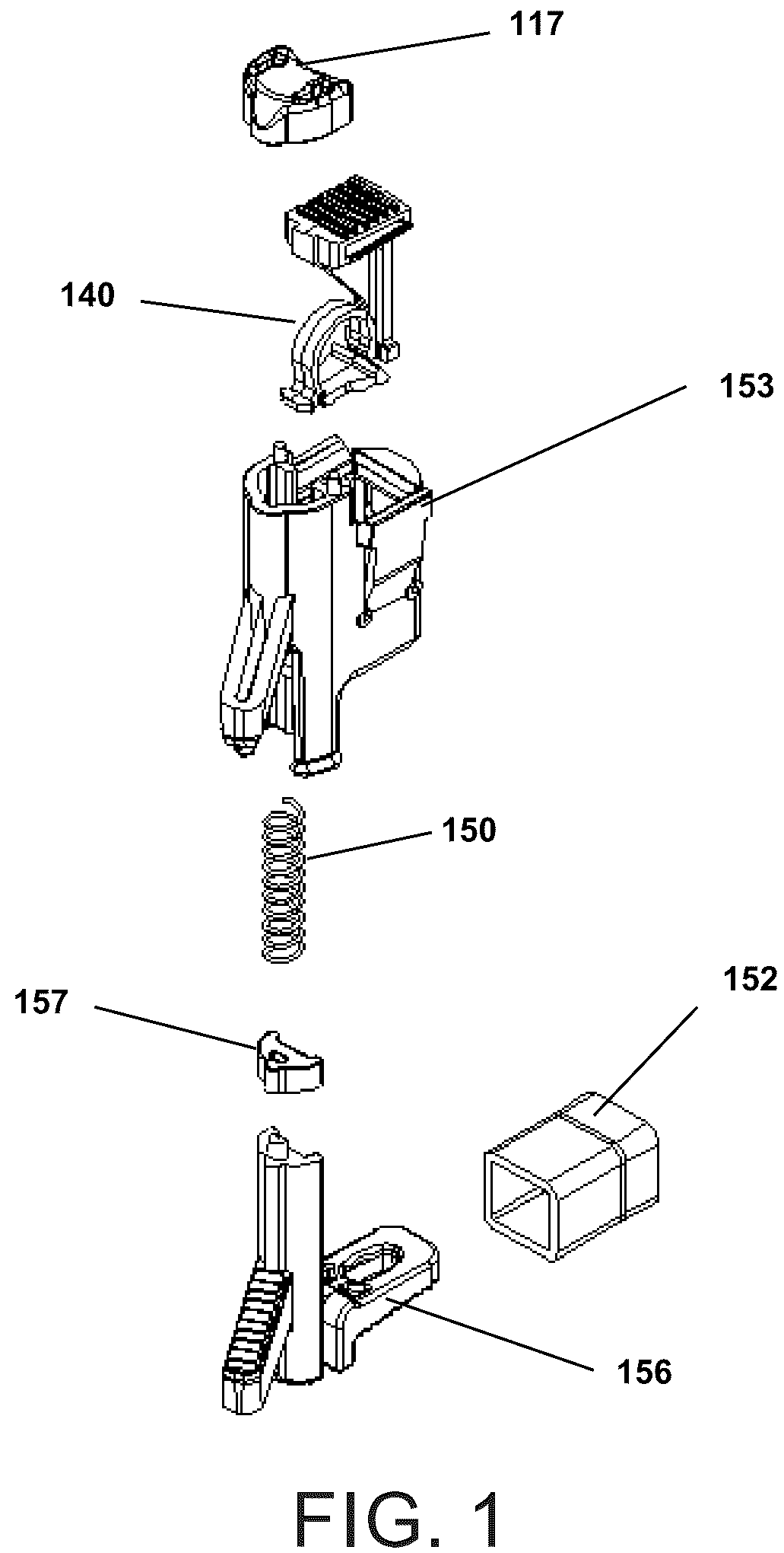 Patent US12137916 Figure 1 – Device for occlusion of blood vessels and hemorrhage control and method for its placement and removal