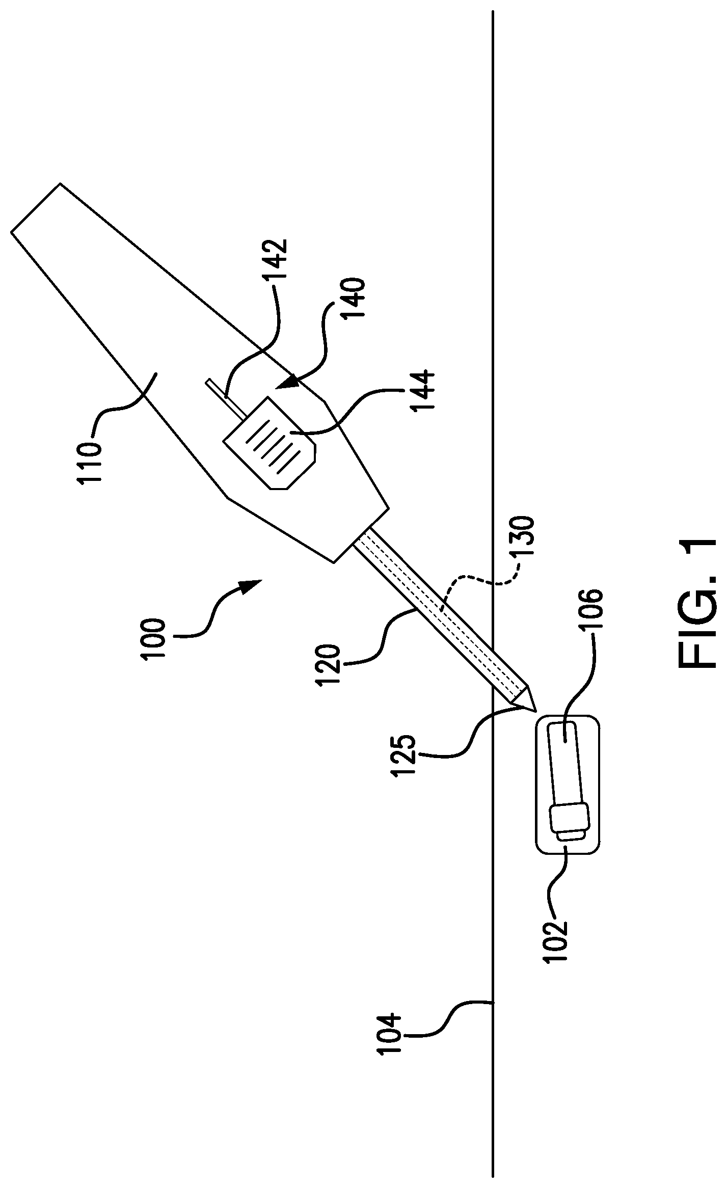 Patent US12137937 — Insertion tool with a dissector — Figure 1