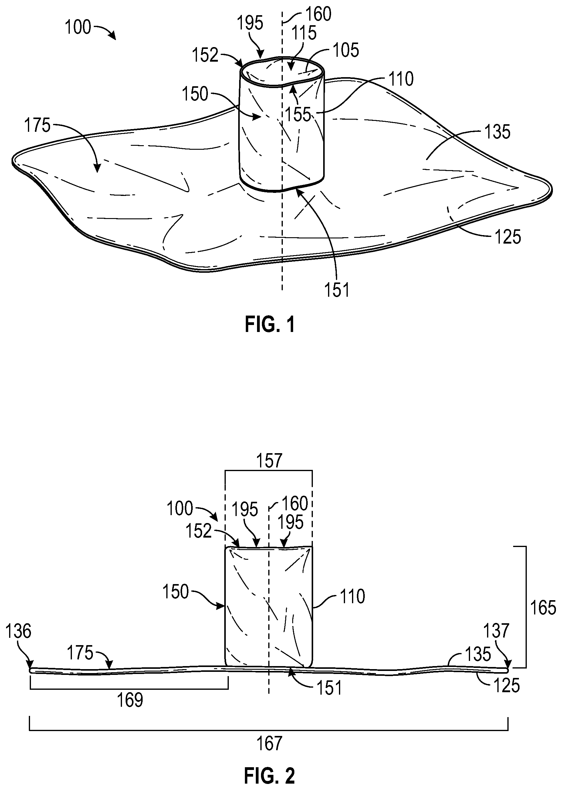Patent US12137938 — Biofilm protection implant shield — Figure 1