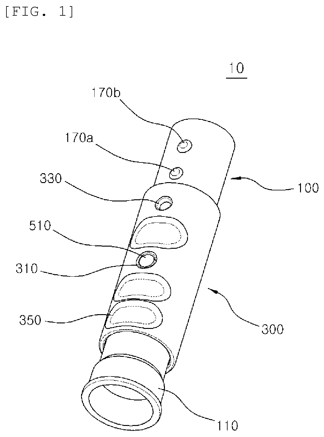 Patent US12137940 Figure 1 – Suction device for foreign substances from body