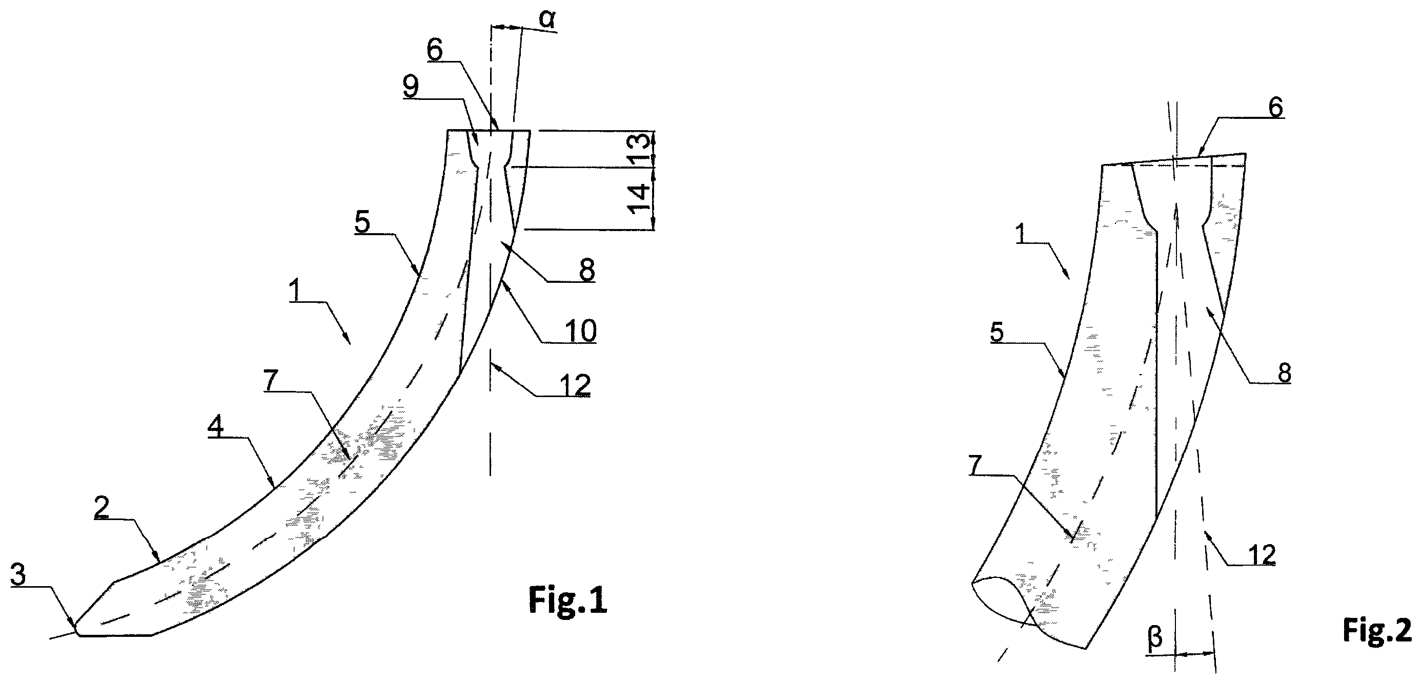Patent US12137950 — Bone nail — Figure 1