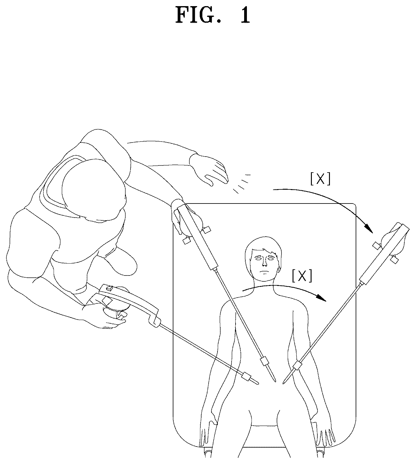 Patent US12137999 — Methods for laparoscopic surgery with assist robot and controlling methods for laparoscopic surgery system with assist robot — Figure 1