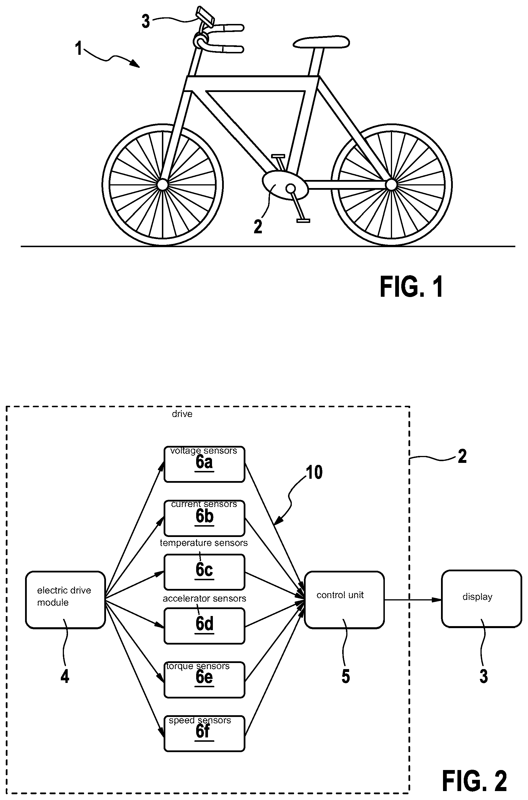 Patent US12139023 Figure 1 – Method for ascertaining a state of an electric drive of a means of transportation