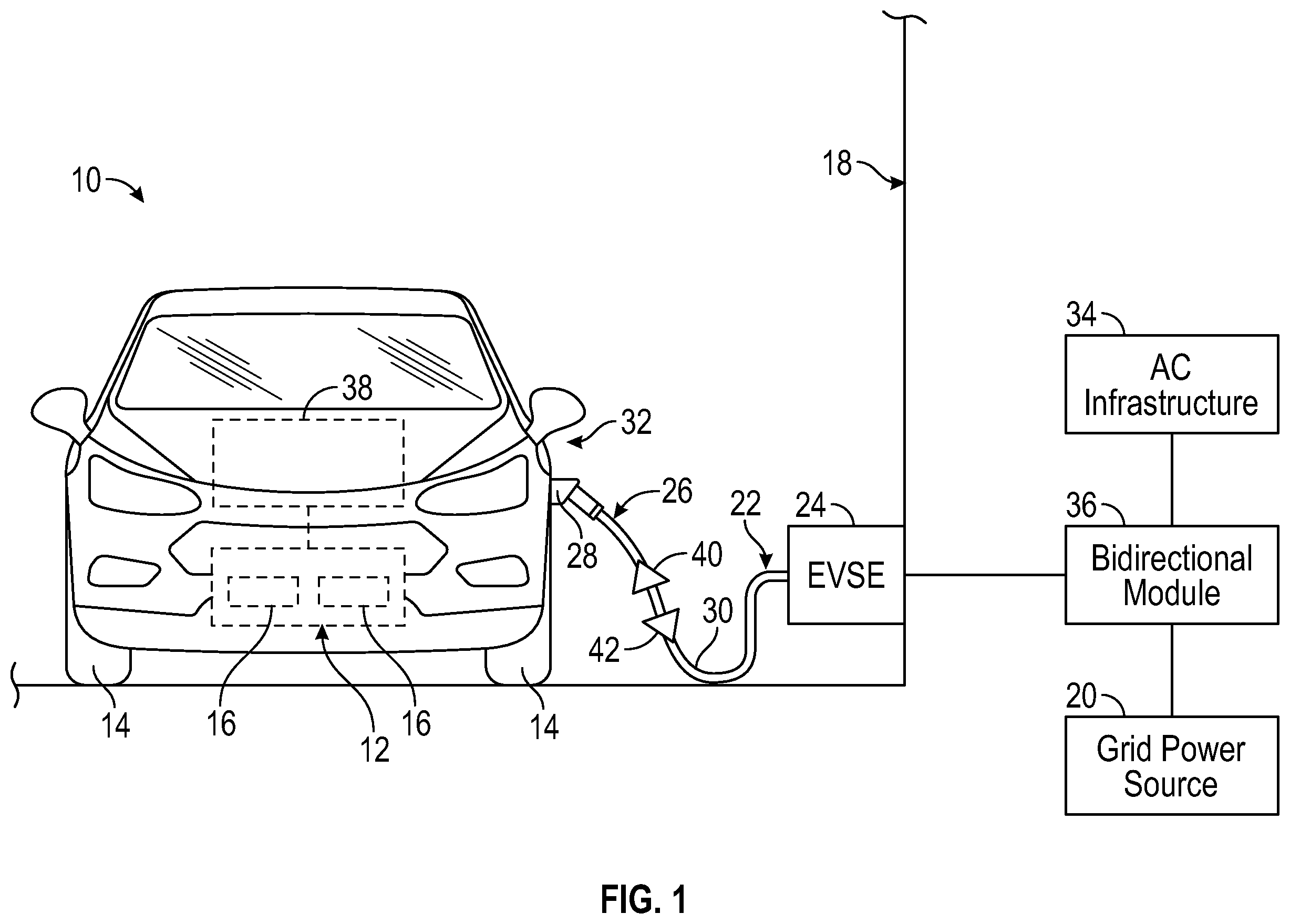 Patent US12139034 — Systems and methods for providing preemptive vehicle reenergizing alerts — Figure 1