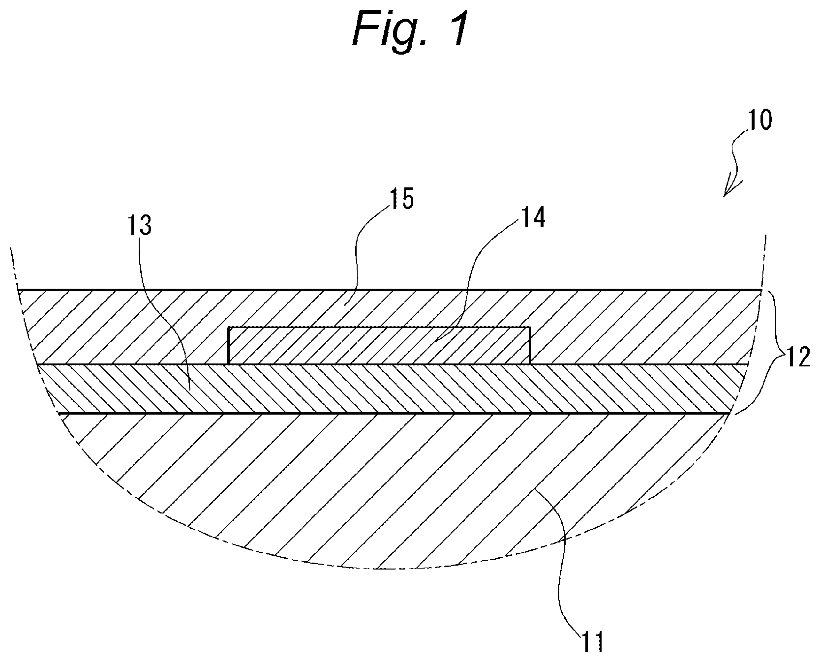 Patent US12139078 — Exterior component for vehicle — Figure 1