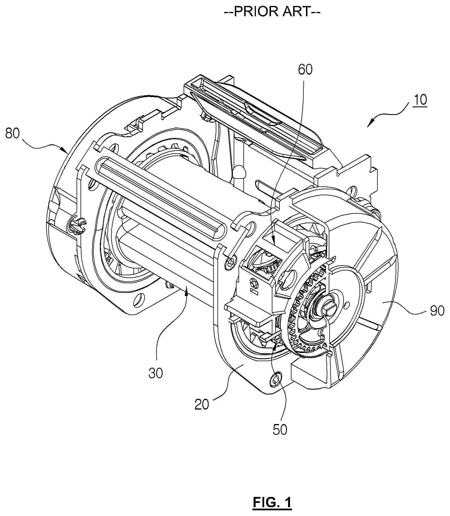 Patent US12139097 — Seat belt retractor having vehicle sensor — Figure 1