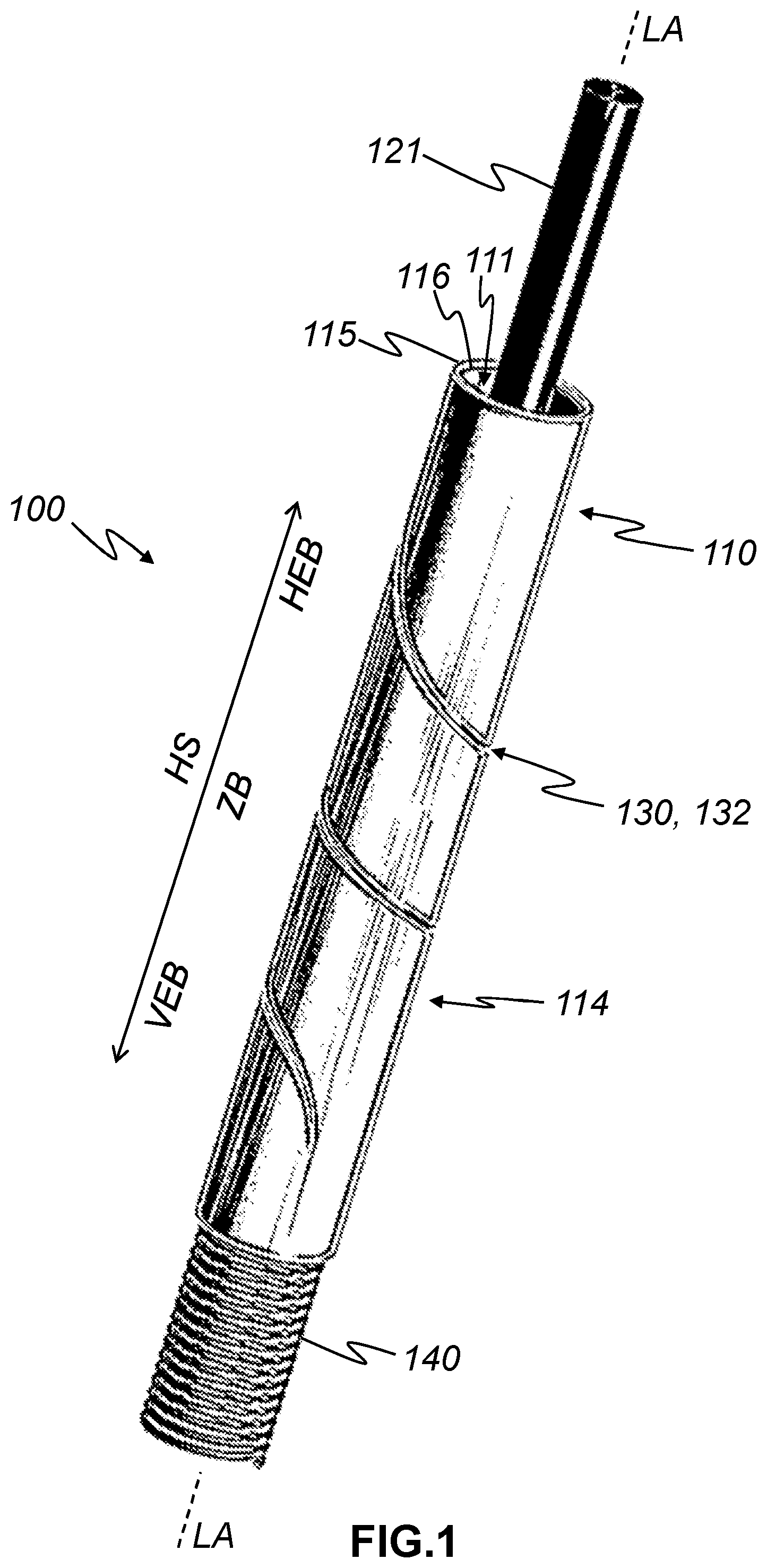 Patent US12139098 — Fluid damper for modulating a retaining force of a seat belt — Figure 1