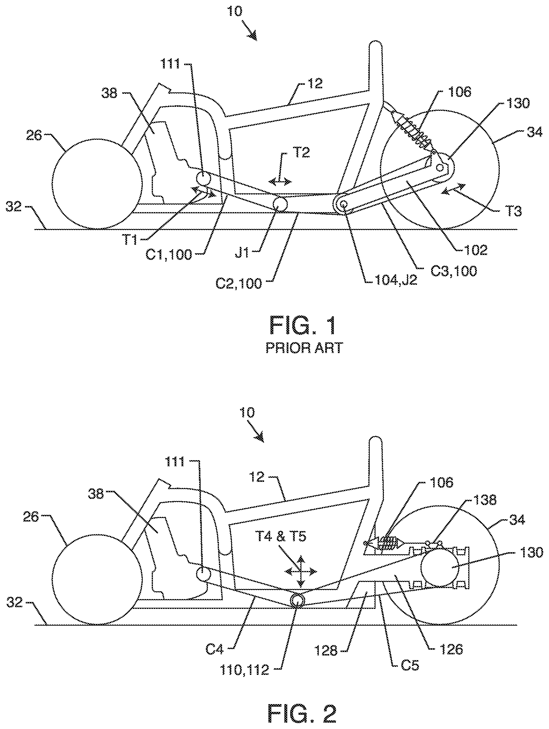 Patent US12139110 — Air brake assembly for a wheeled vehicle — Figure 1