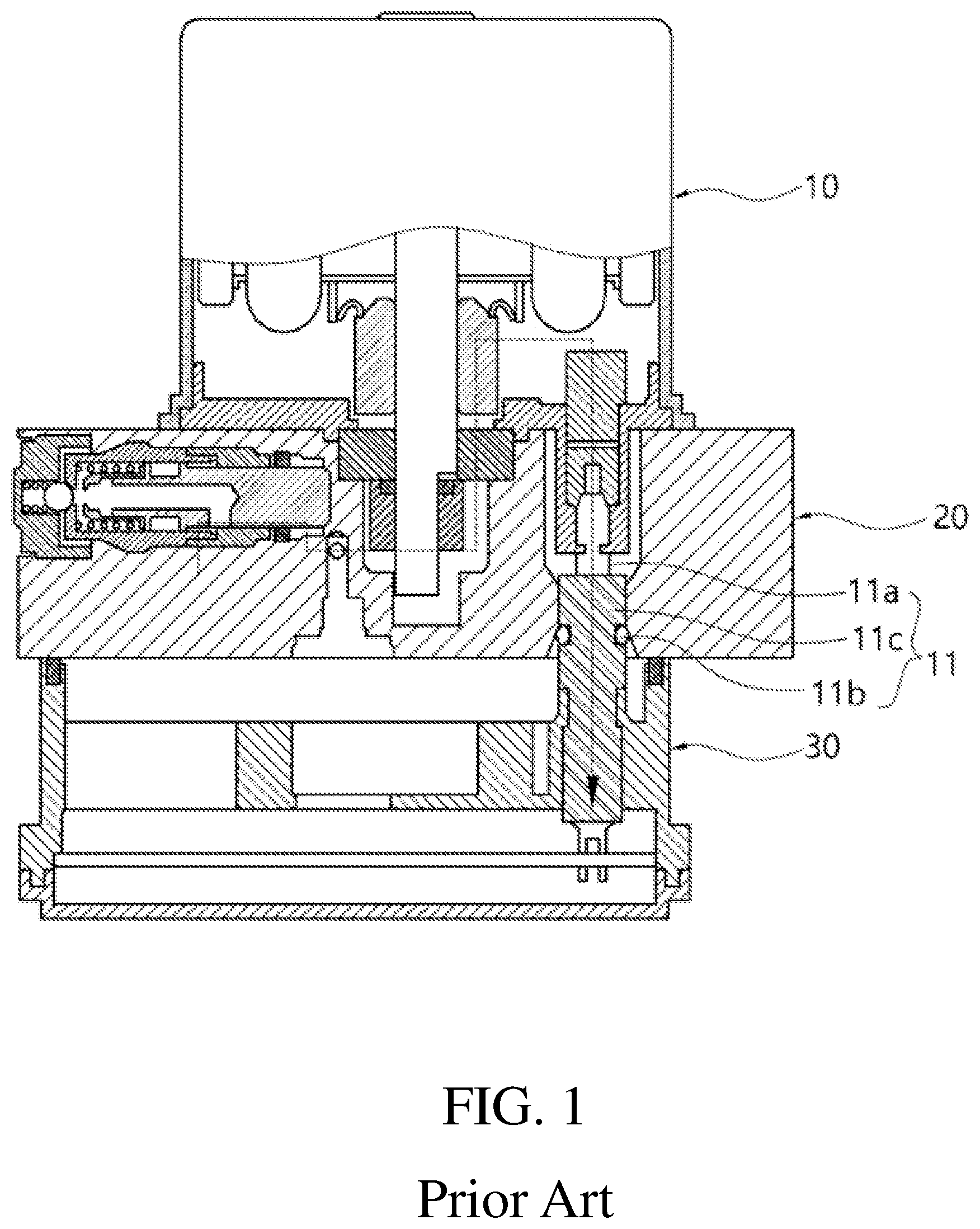 Patent US12139114 — Vehicle brake system — Figure 1