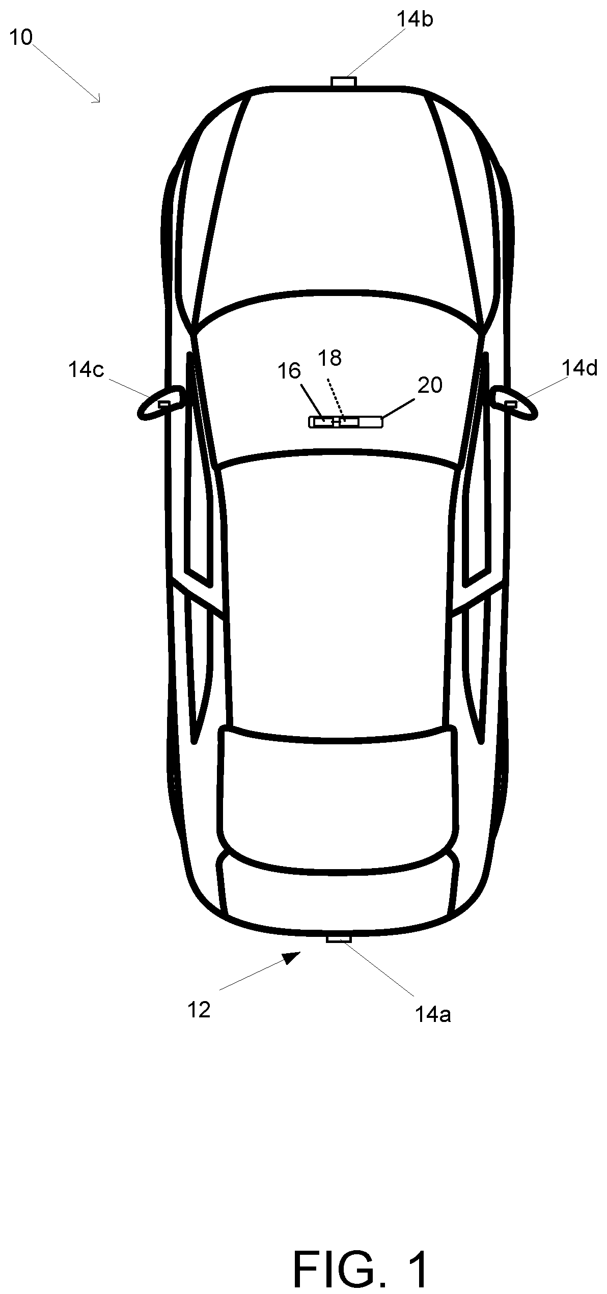 Patent US12139137 — Simulator for evaluating vehicular lane centering system — Figure 1