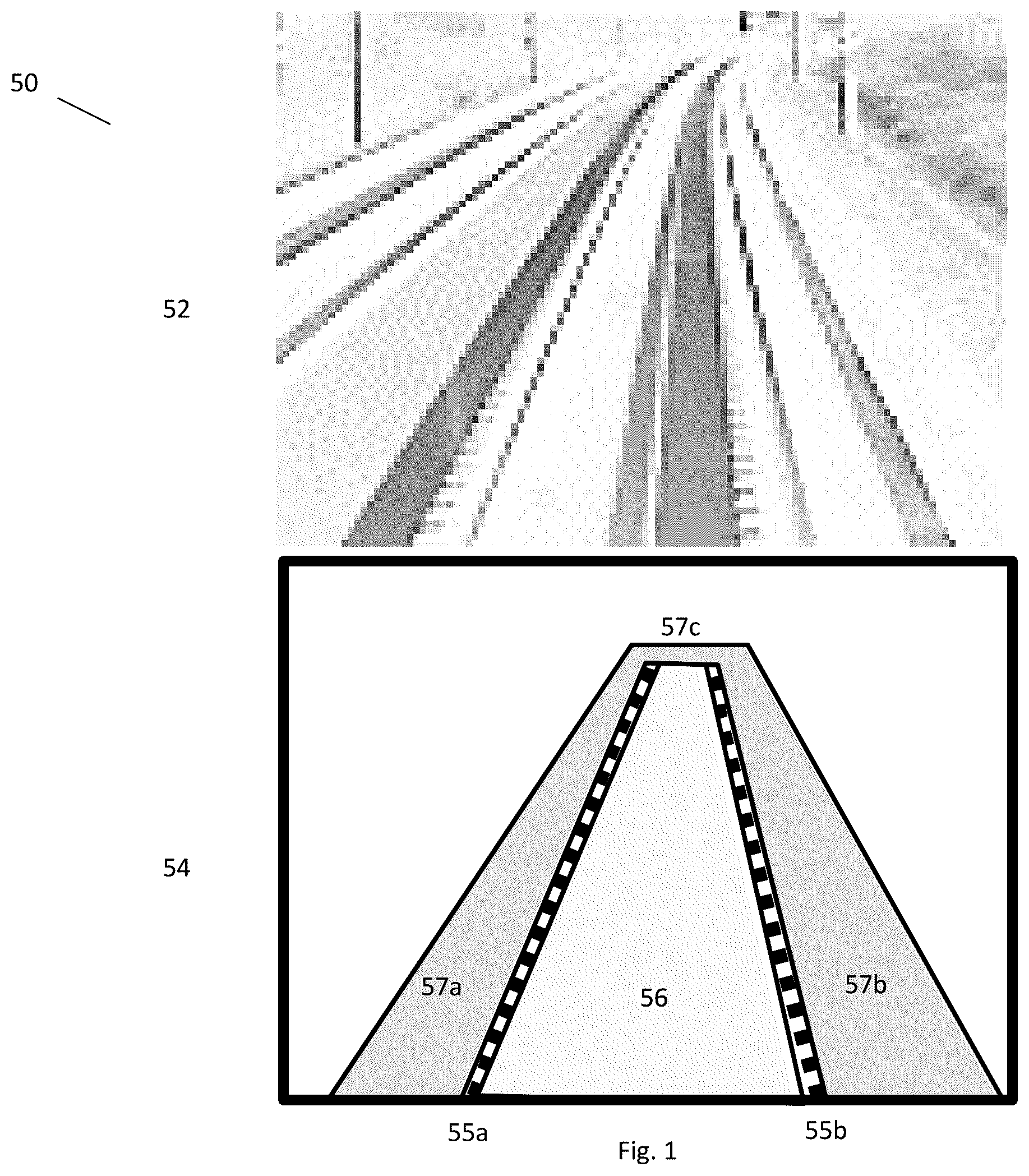 Patent US12139183 — System and method for object and obstacle detection and classification in collision avoidance of railway applications — Figure 1