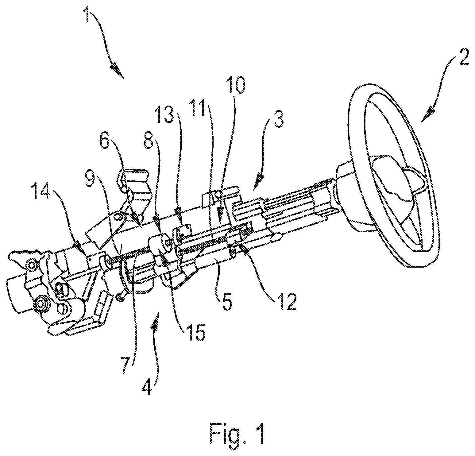 Patent US12139189 — Spindle device and steering device having such a spindle device — Figure 1