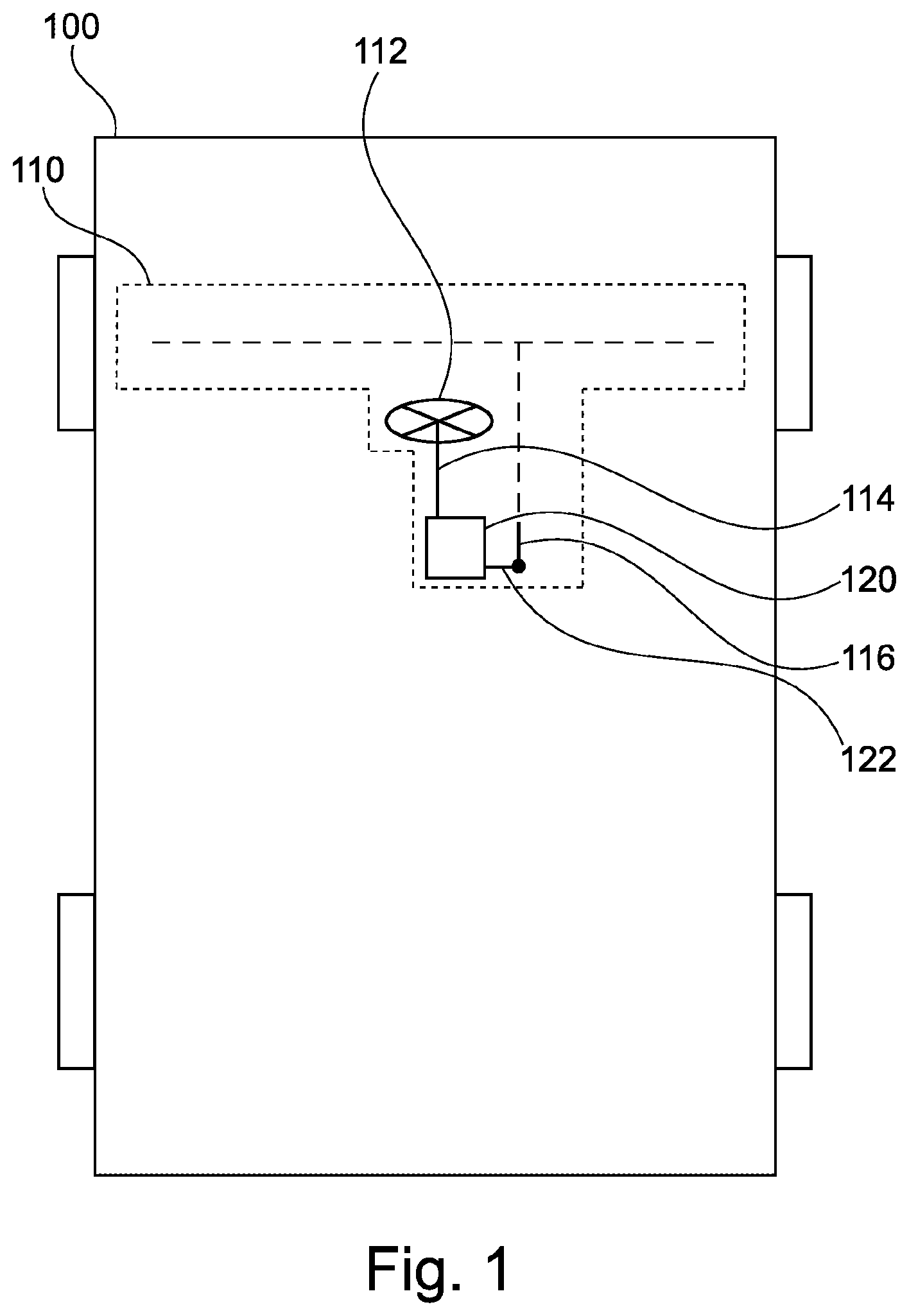 Patent US12139209 — Steering transmission for electromechanical steering system for a vehicle and electromechanical steering system for a vehicle — Figure 1